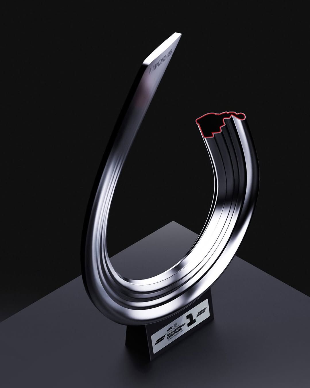 Pininfarina transforma el circuito de Madring en el nuevo trofeo del Gran Premio de España
