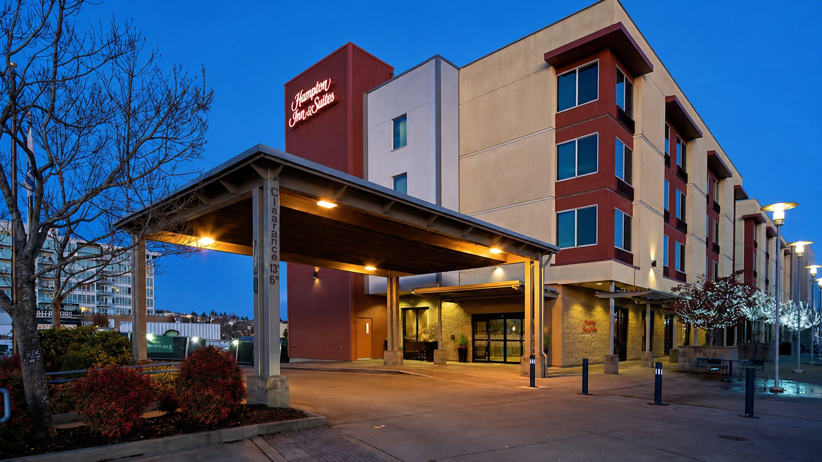 Exterior view of Hampton Inn & Suites Bremerton