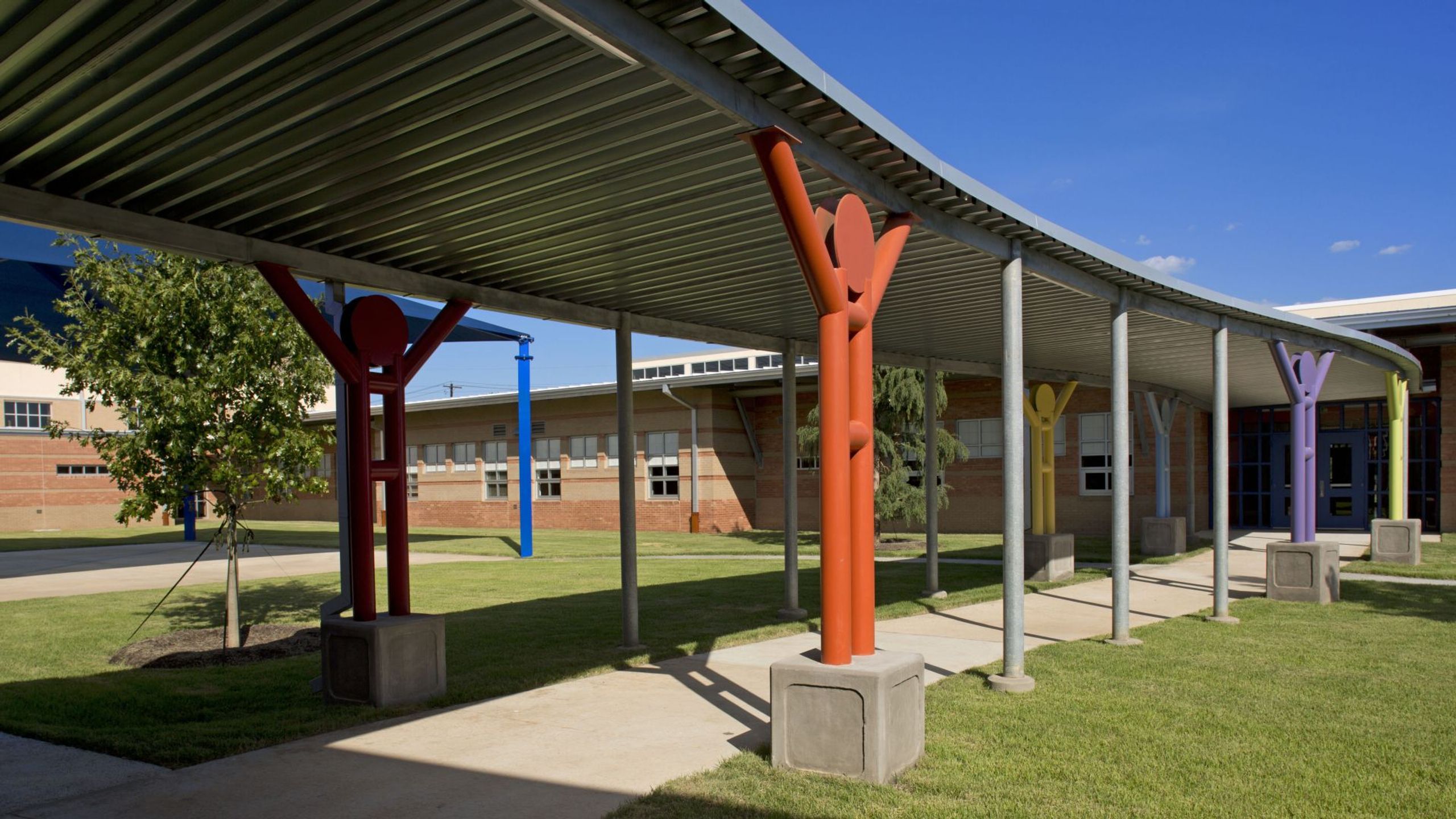 AISD Anita Uphaus Early Childhood Development Center - INTERIORS