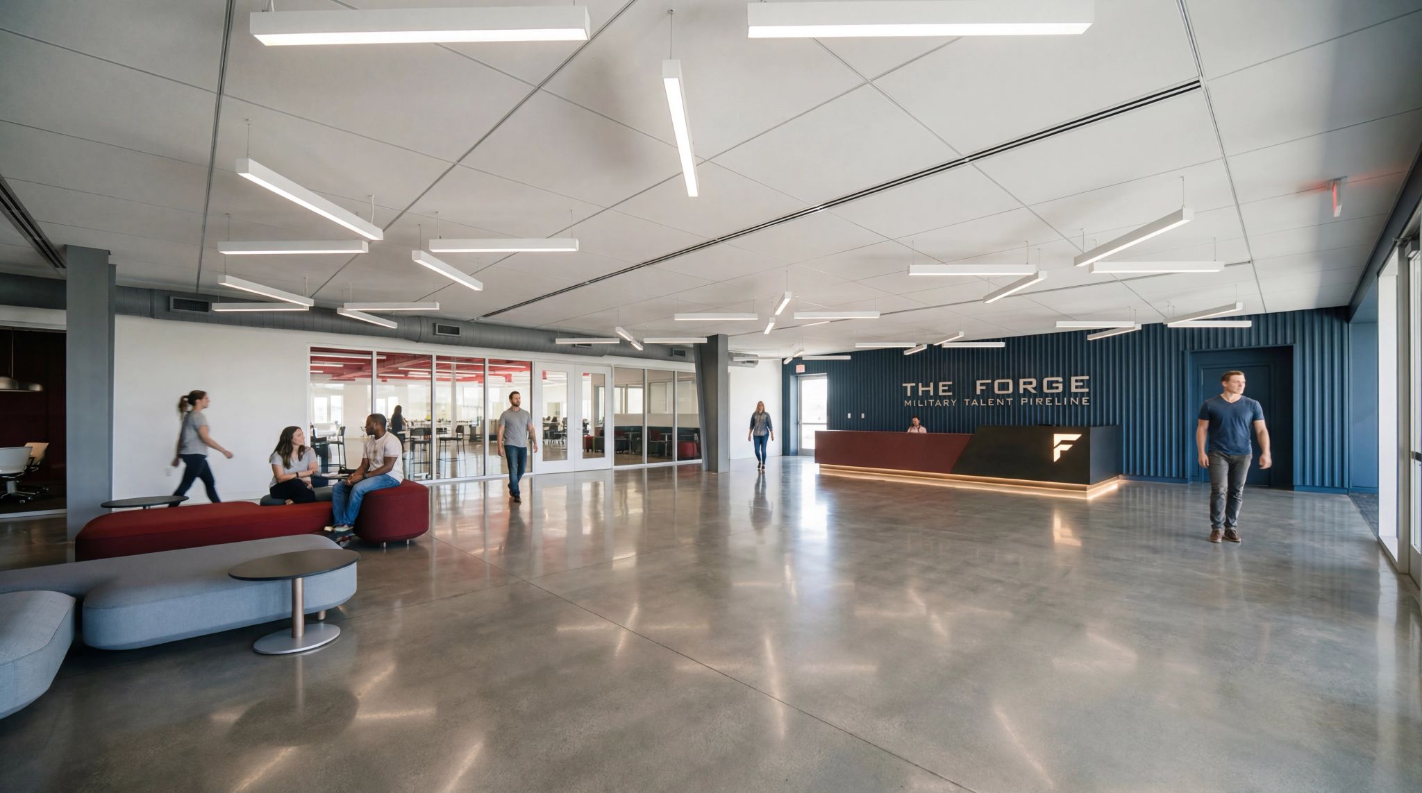 The Forge Economic Development Incubator military and veteran talent pipeline