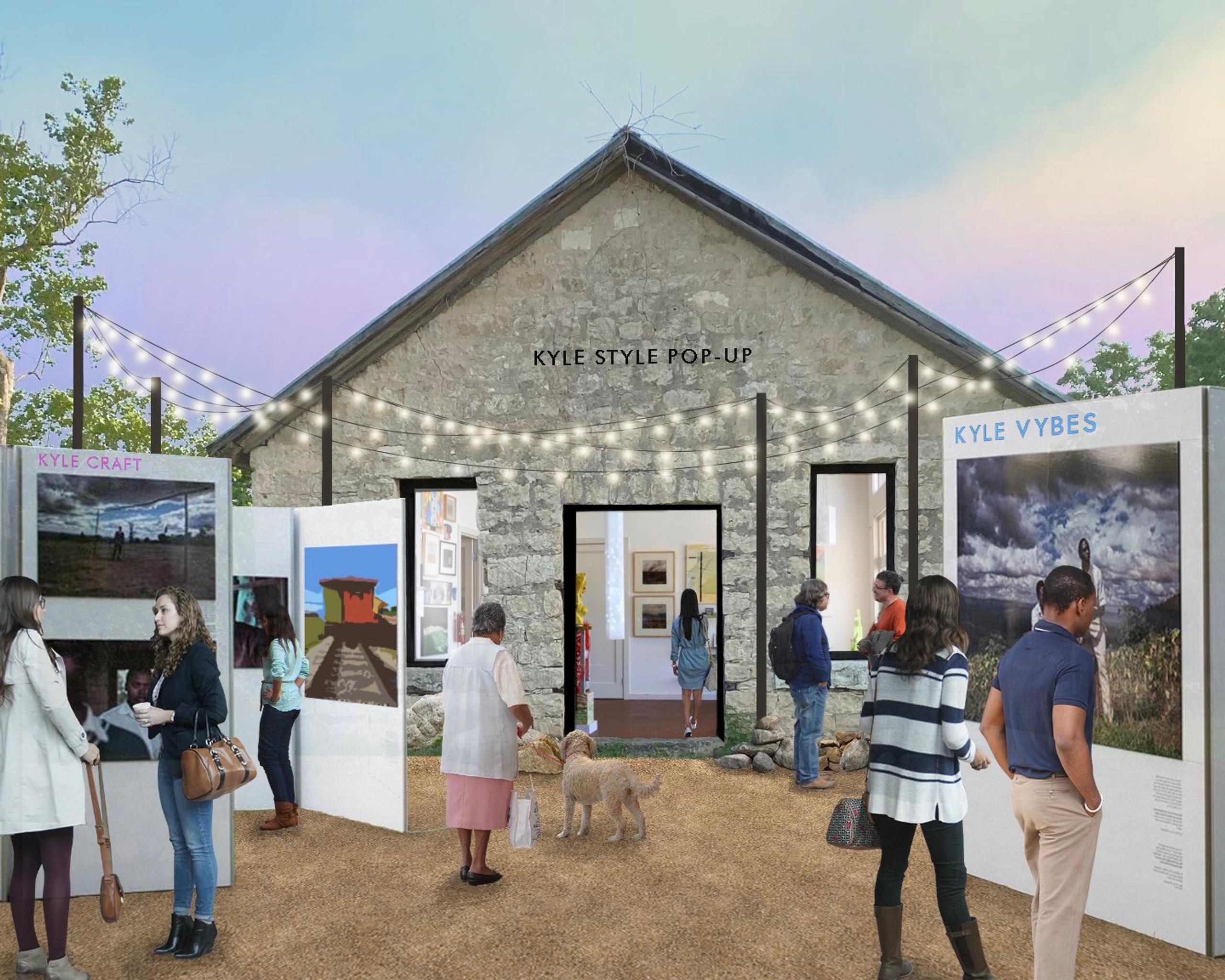 Downtown Kyle Creamery After Rendering