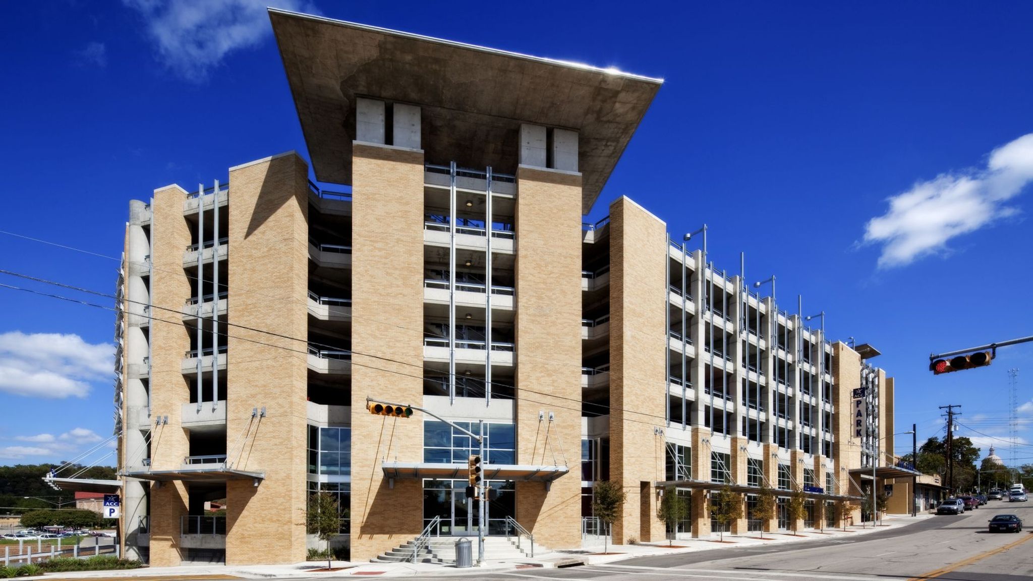 Rio Grande Campus Parking Garage and Bookstore