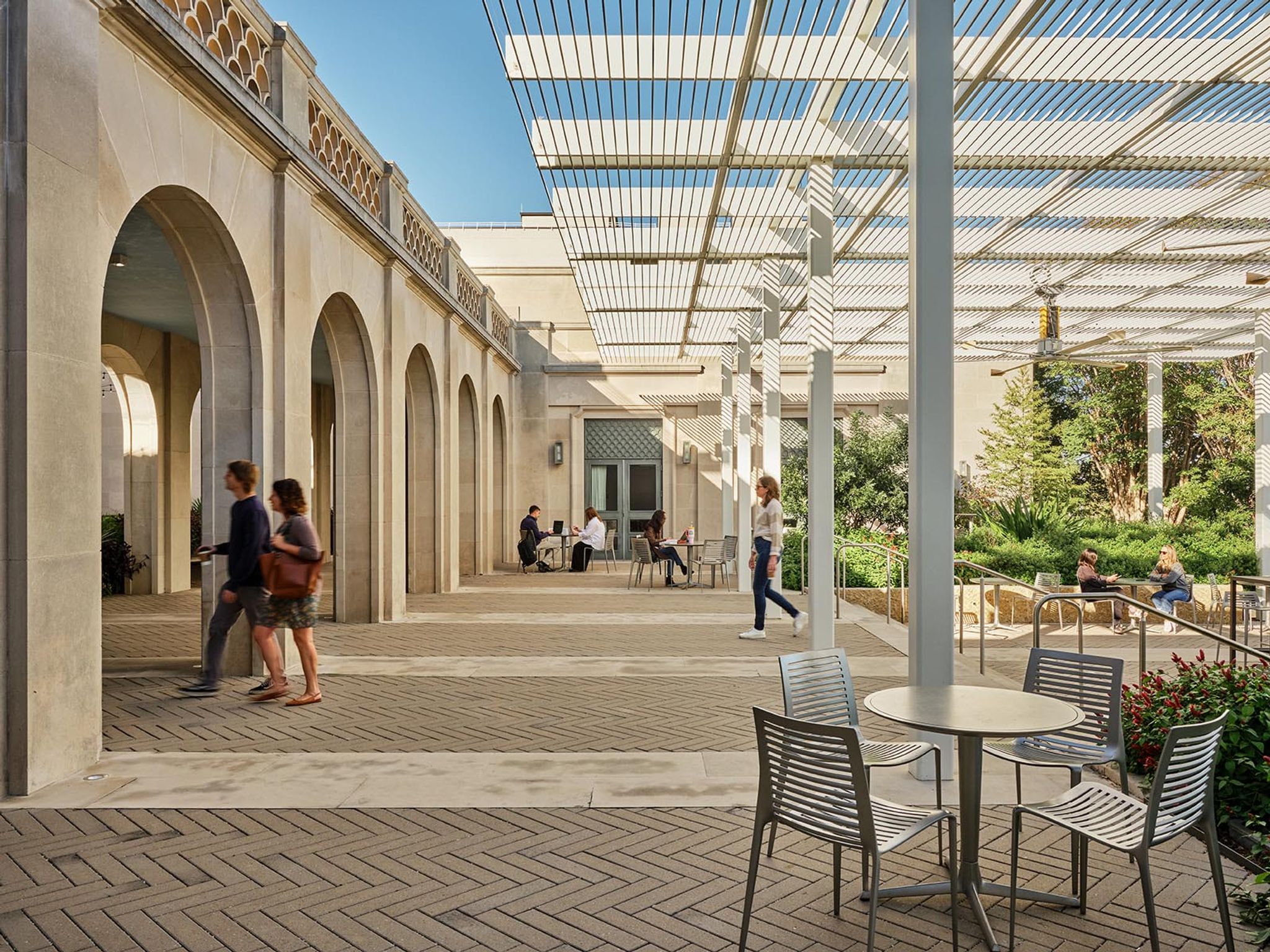 UT Law School Courtyard Reno