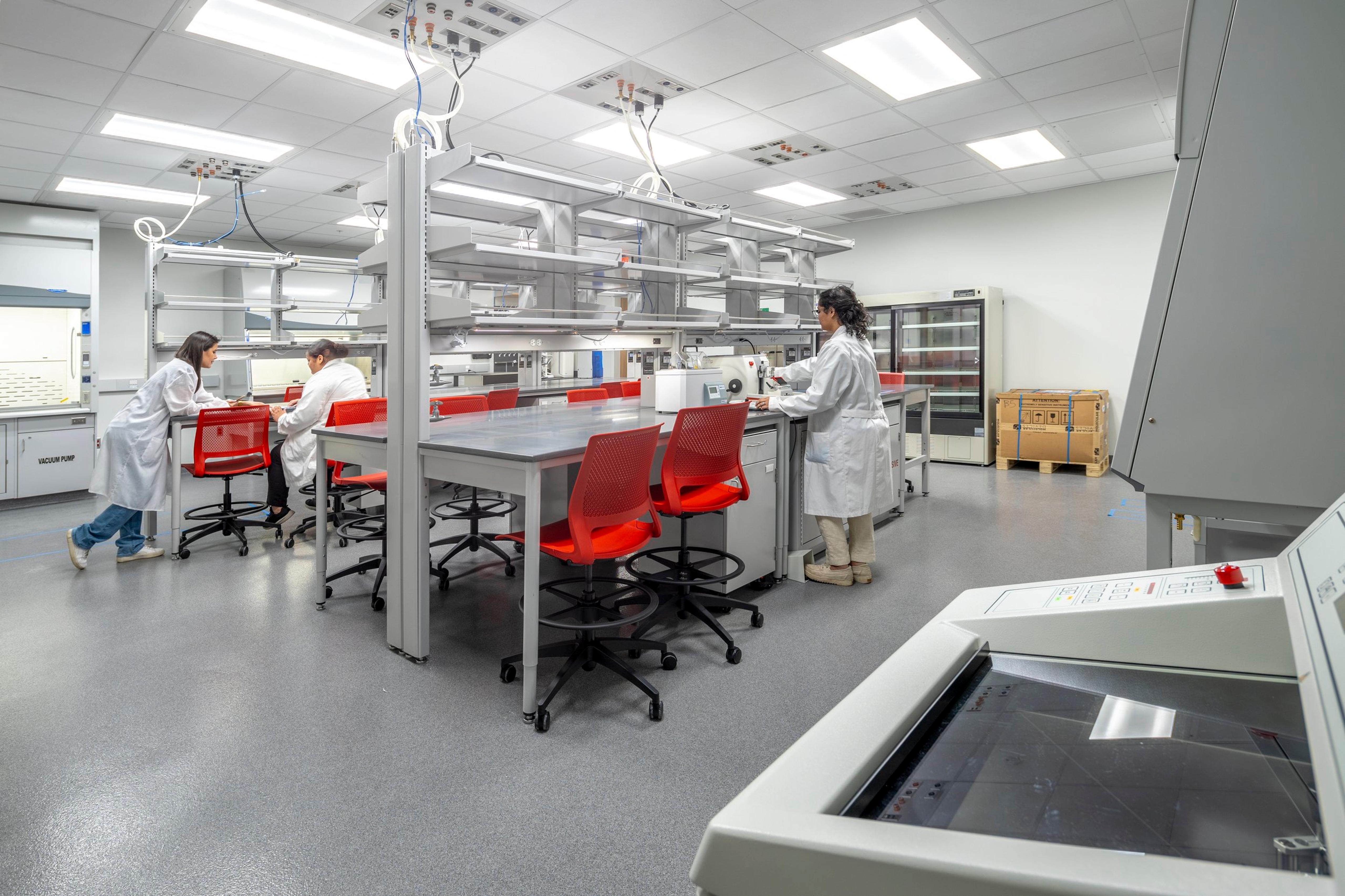 Texas Tech Academic Sciences Building Lab