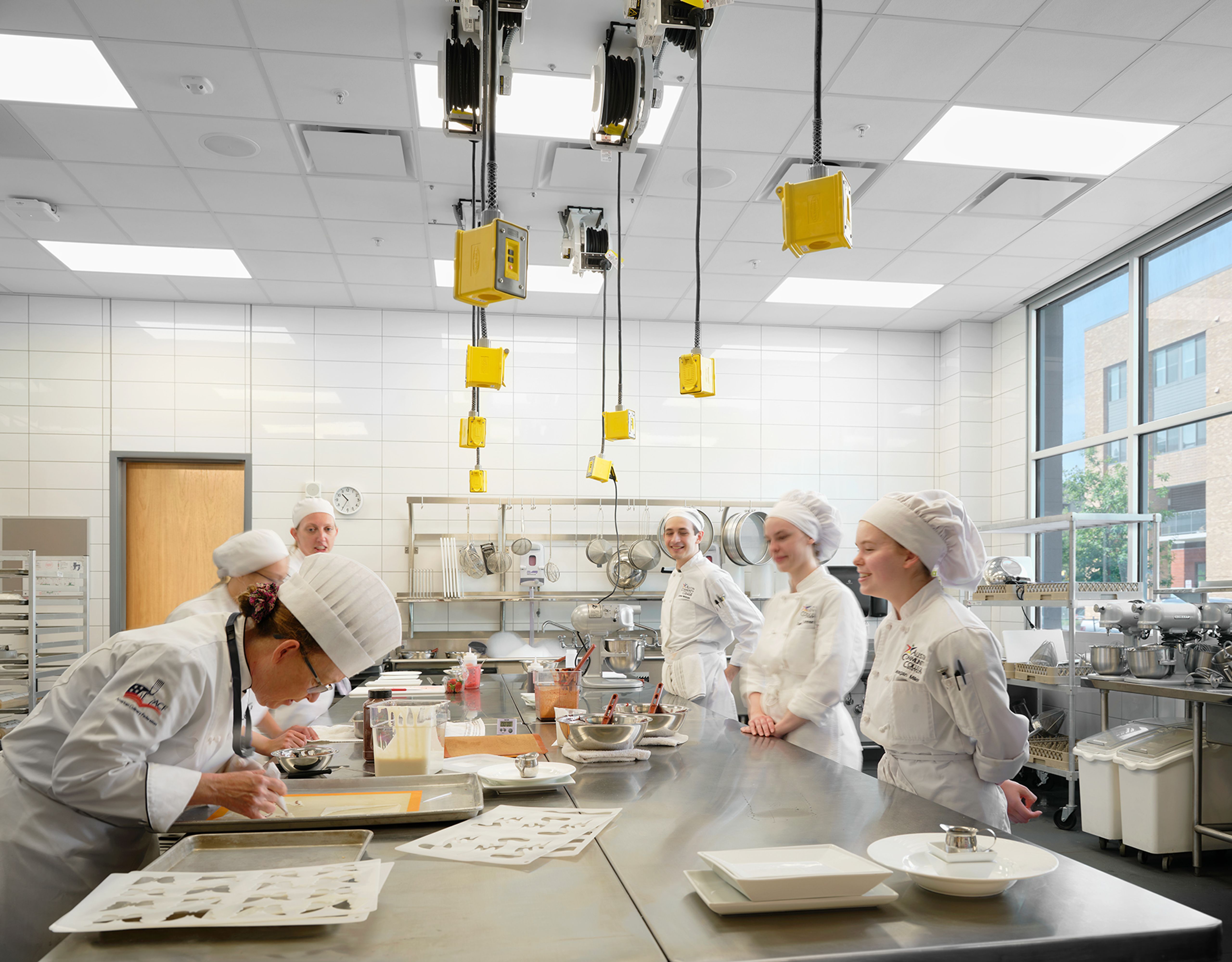 chefs in kitchen workforce training