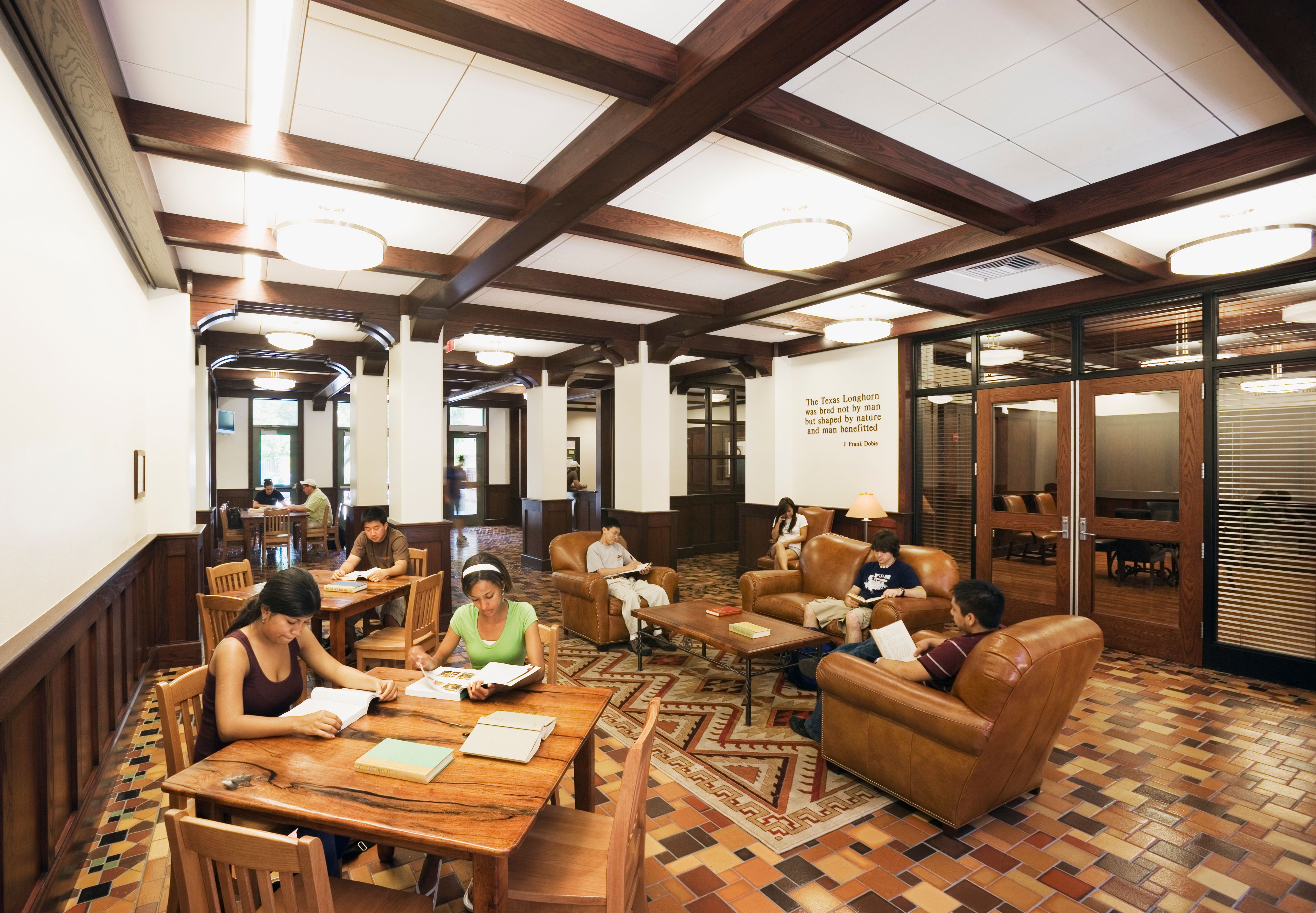 UT Austin Almetris Duren Interior Residence Hall