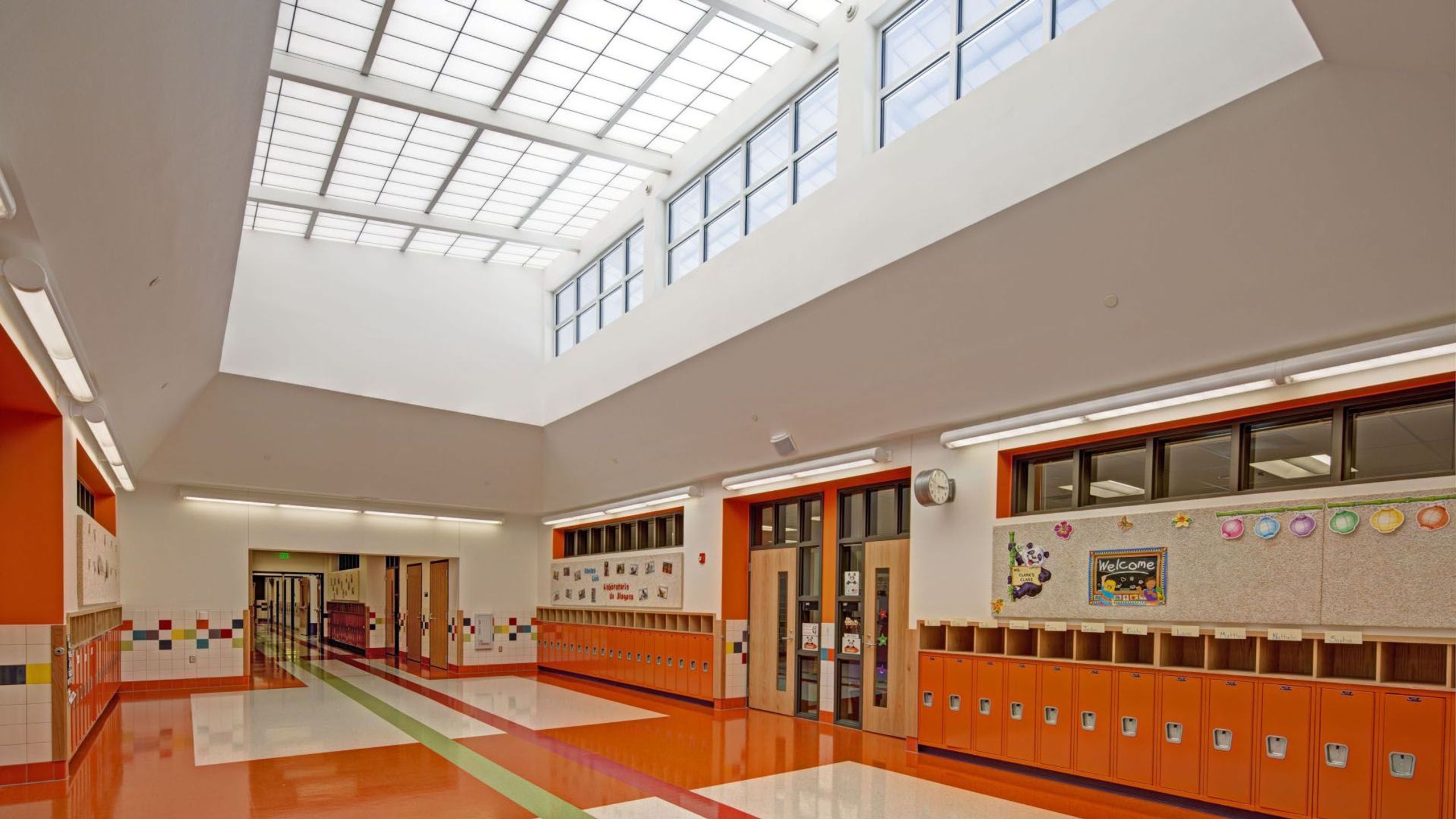 AISD Anita Uphaus Early Childhood Development Center - INTERIORS