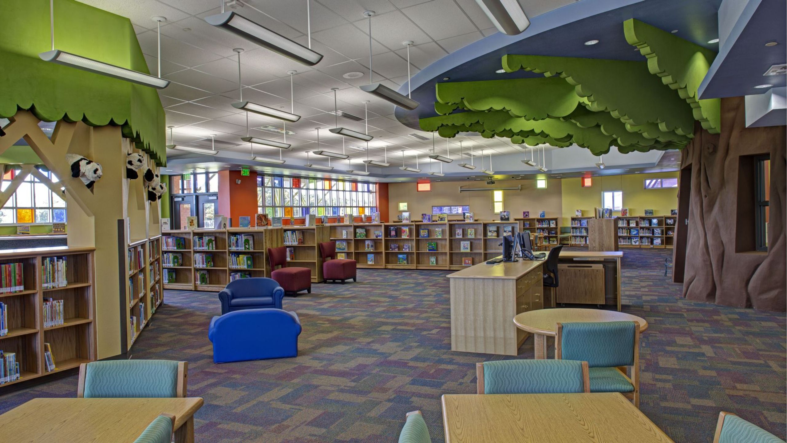 AISD Anita Uphaus Early Childhood Development Center - INTERIORS