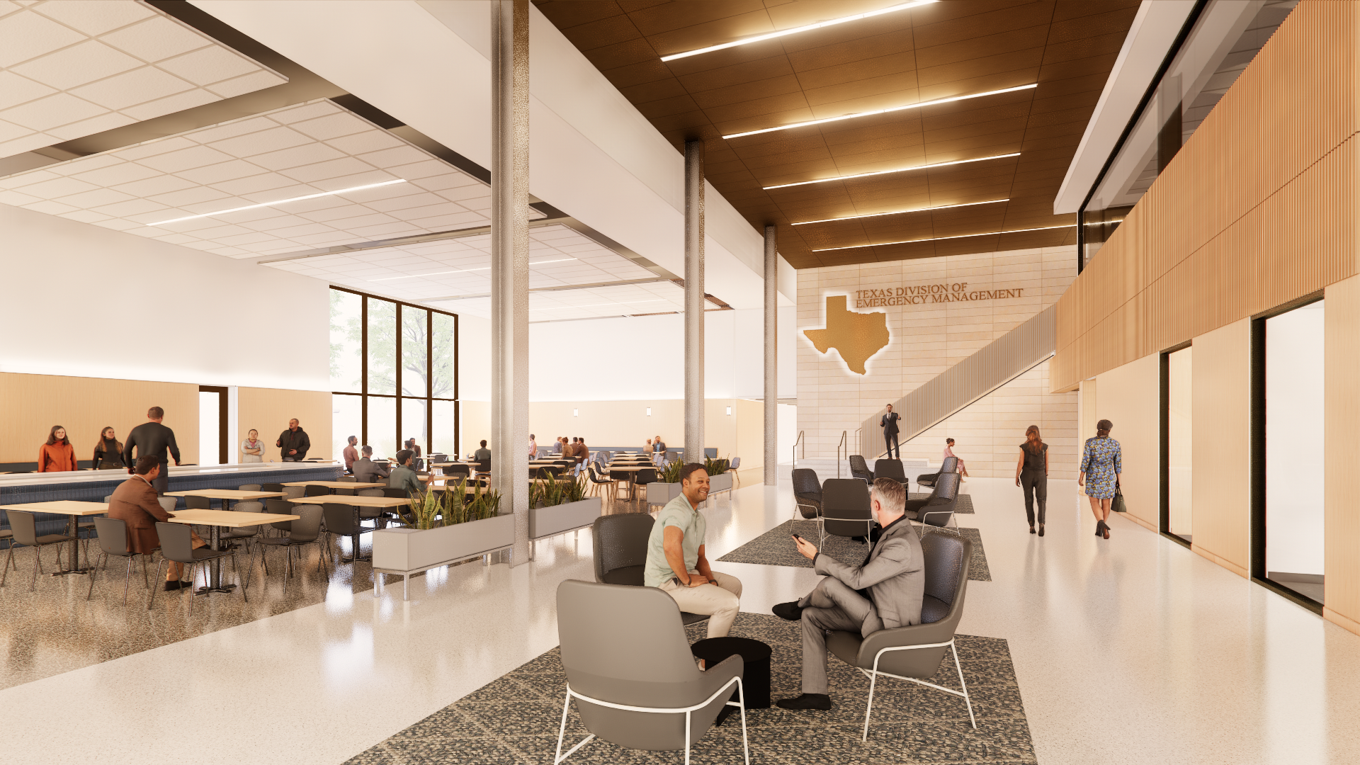 TAMU Texas Division of Emergency Management Interior