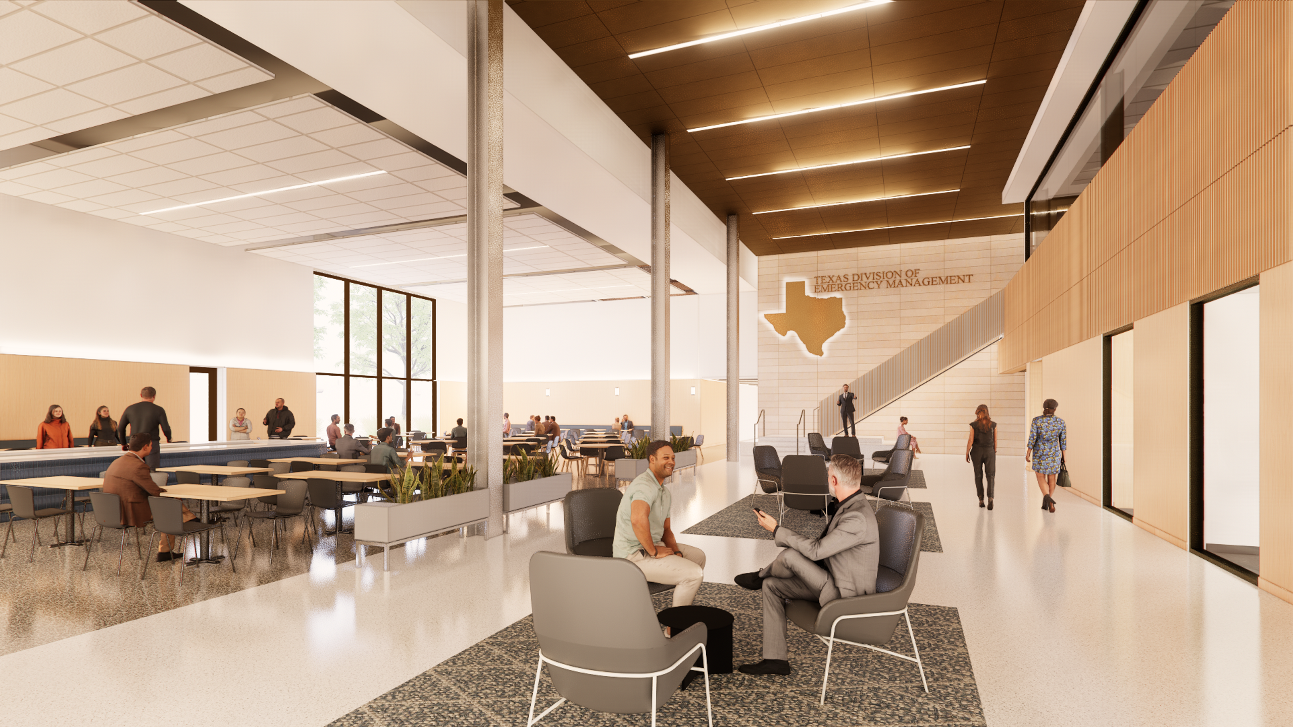 TAMU Texas Division of Emergency Management Interior