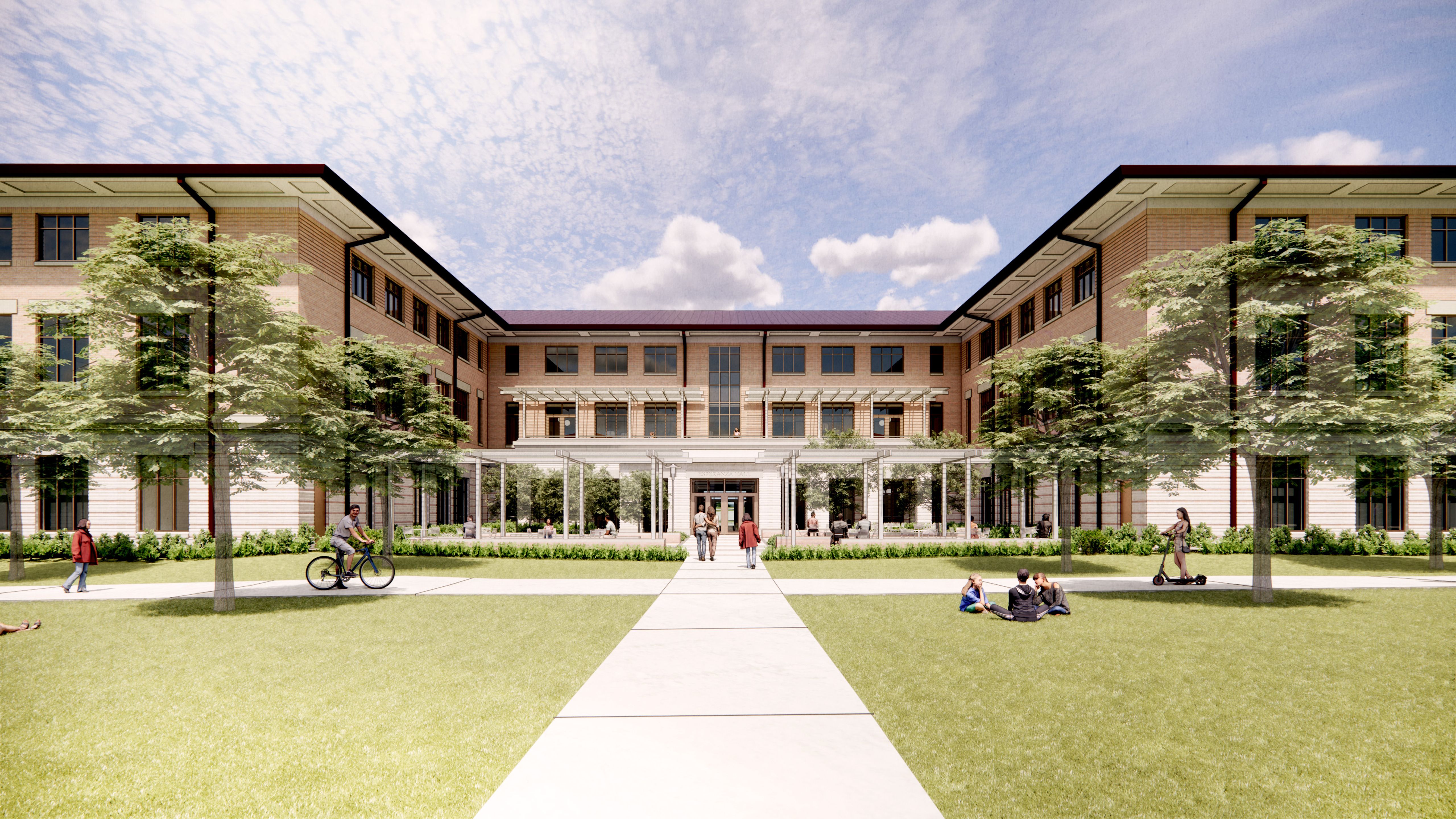 Texas State Round Rock Esperanza Hall Rendering