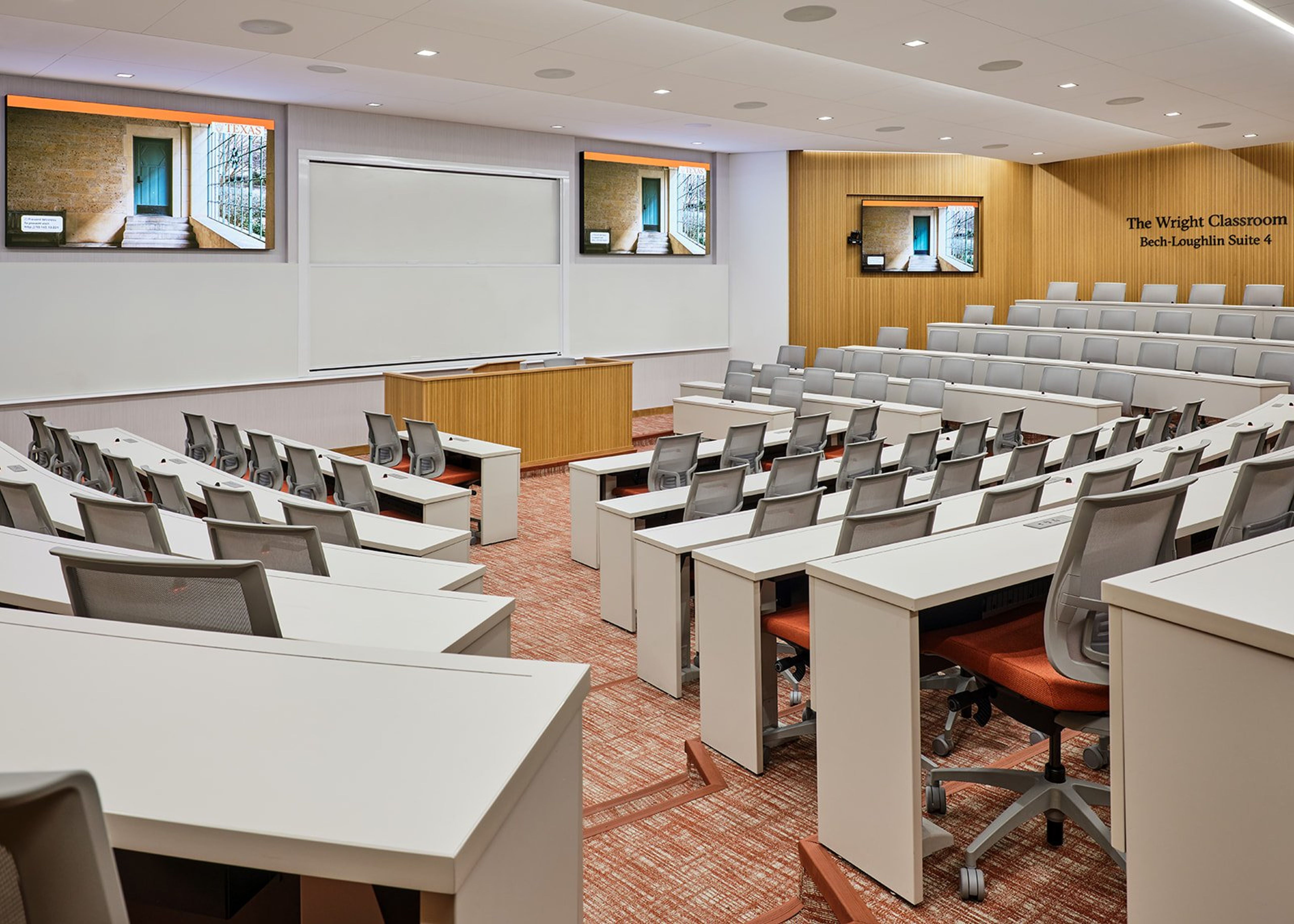 UT Law School Towne Hall Auditorium adaptive