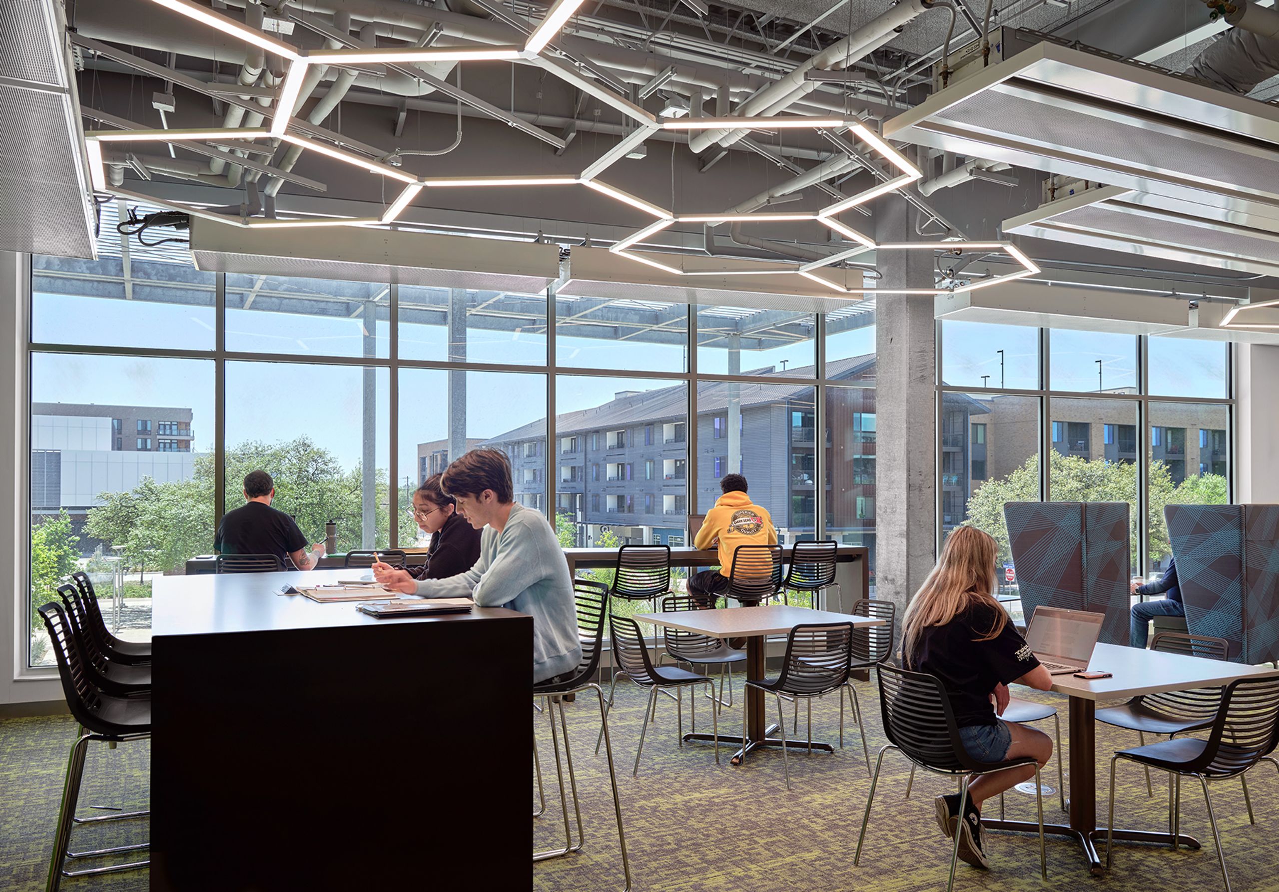 Austin Community College Highland Phase II Student Lounge