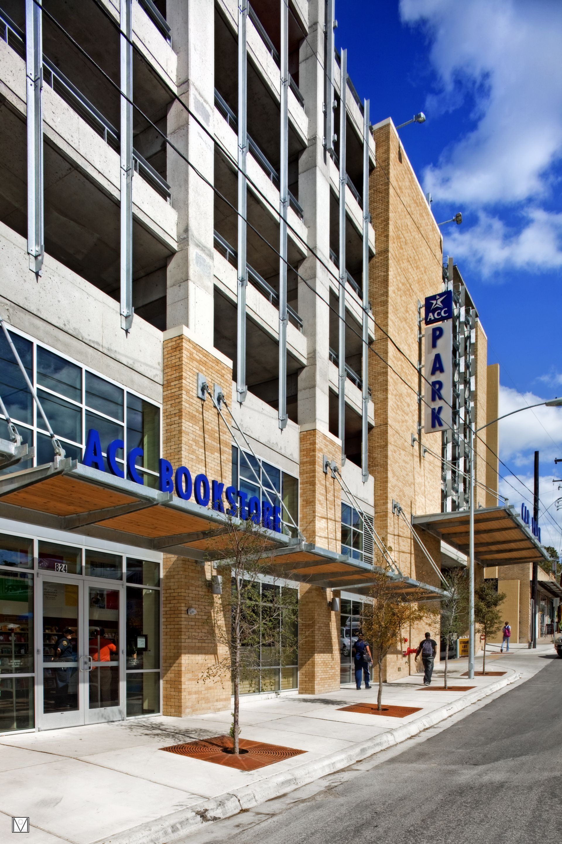 Rio Grande Campus Parking Garage and Bookstore