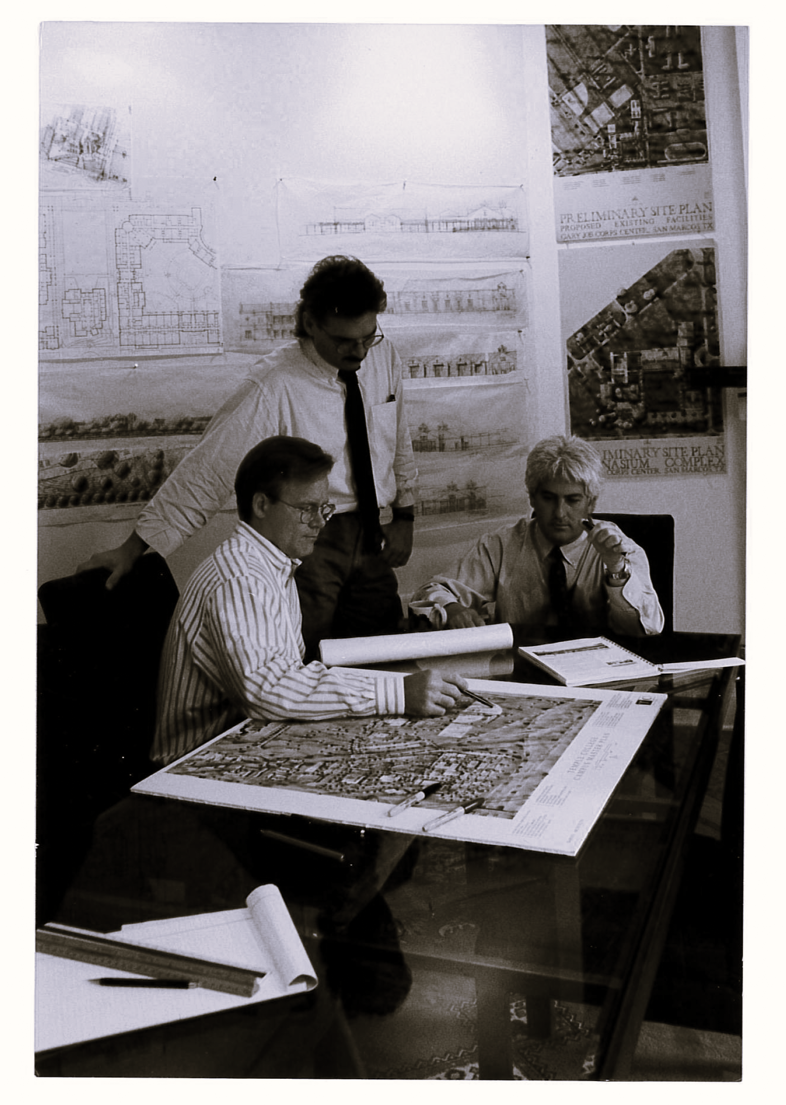 BGK Architects Jay Carl Tommy Vintage Photo