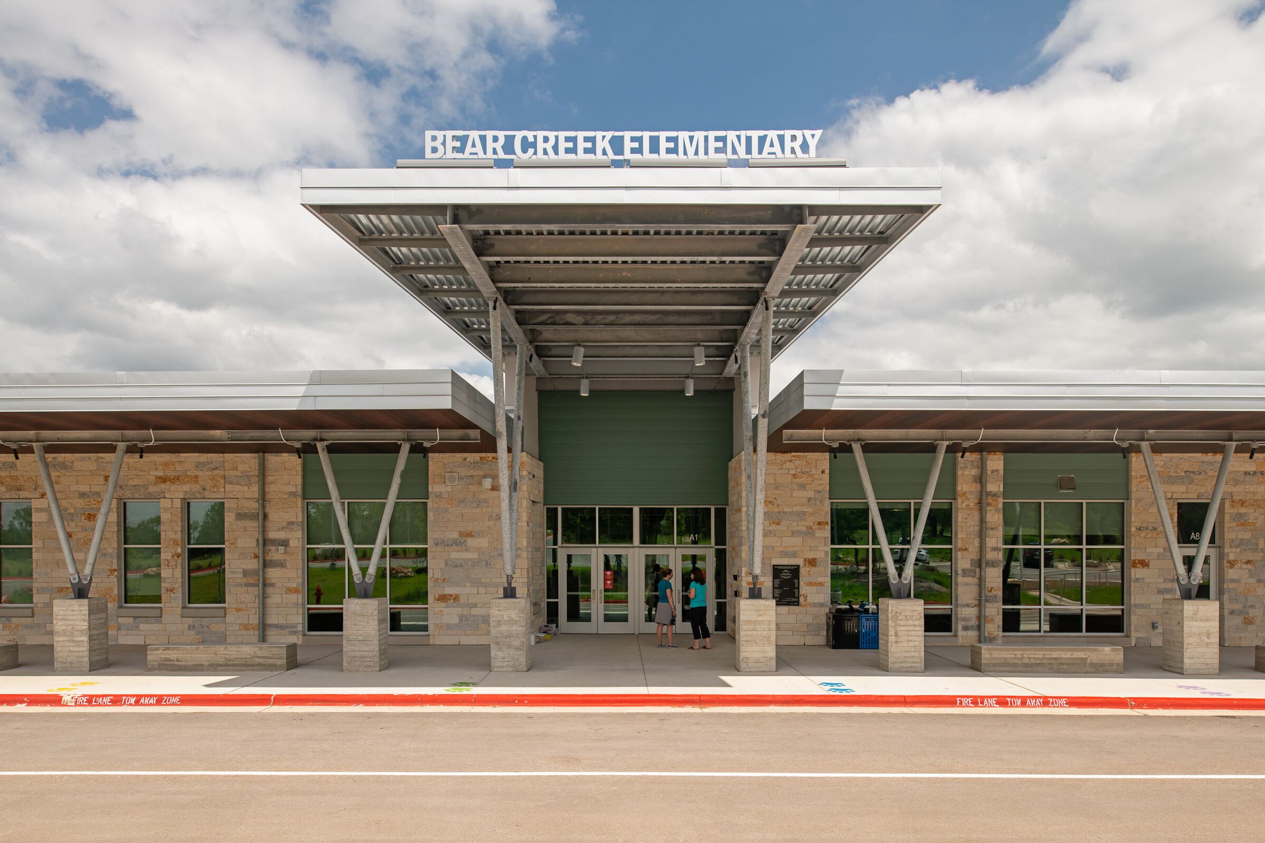 AISD Bear Creek Elementary - Make it stand out