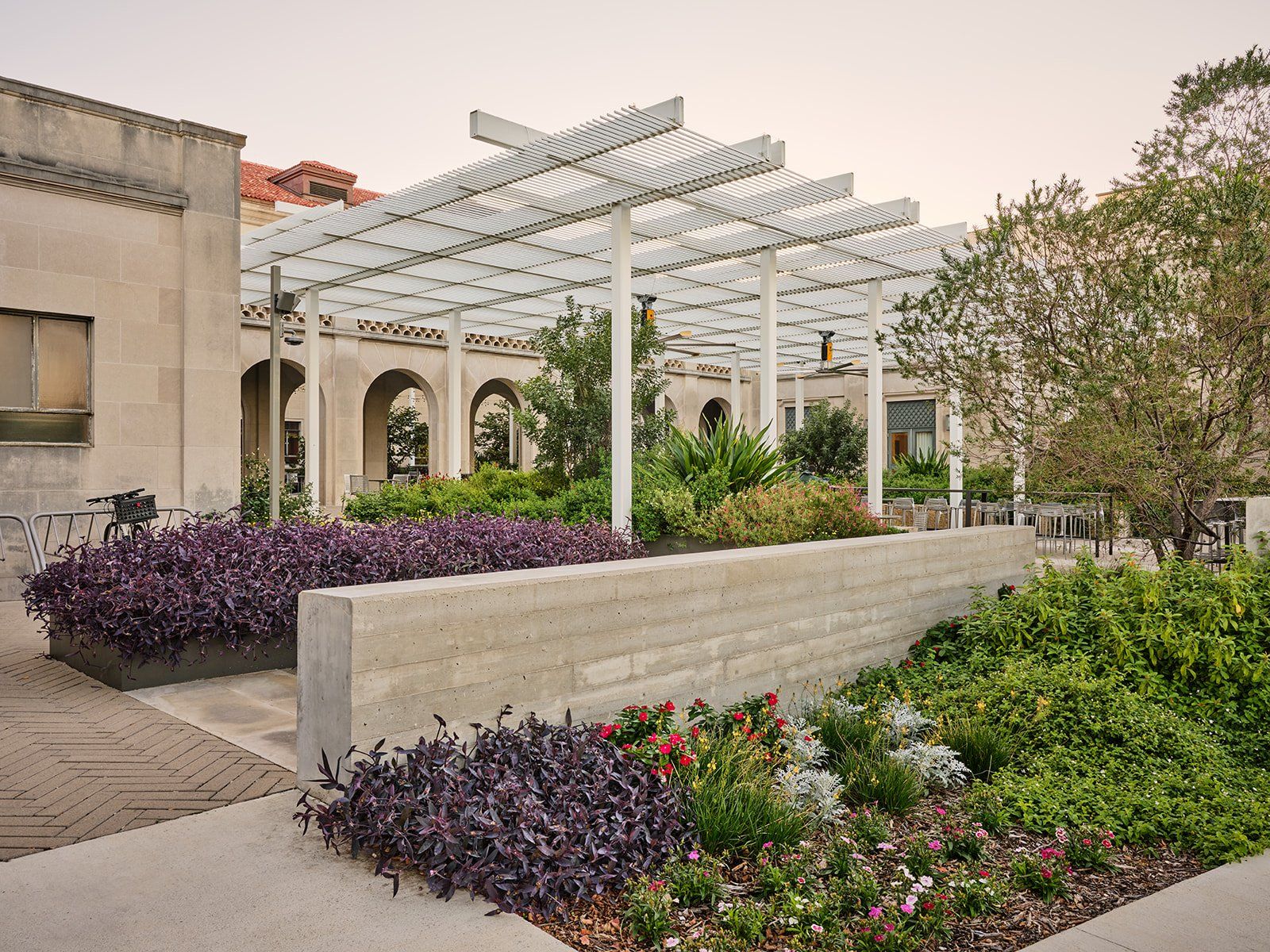 UT Law School Courtyard