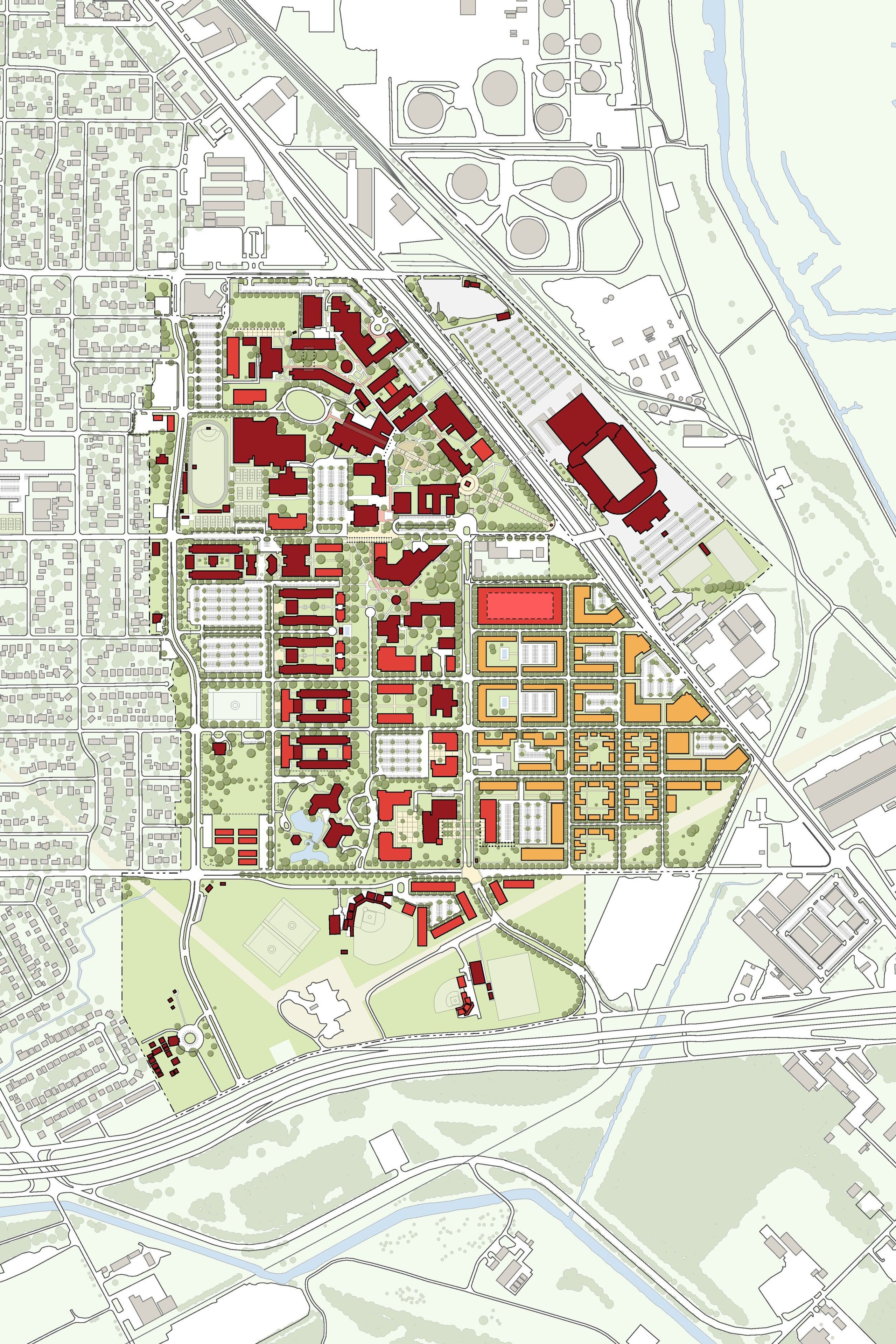 Lamar University Campus Master Plan