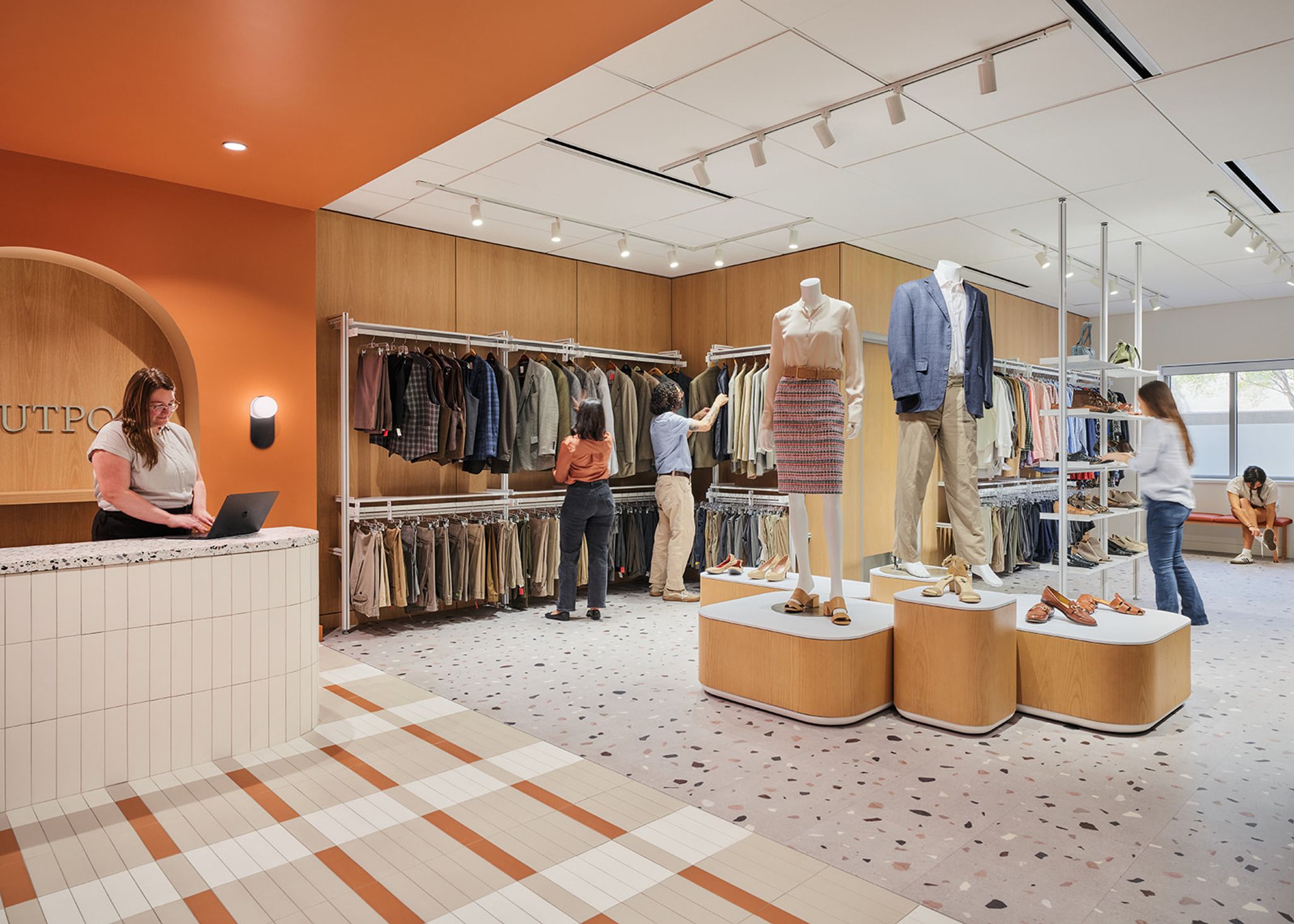 University of Texas at Austin Student Services Outpost Clothes Closet and Pantry