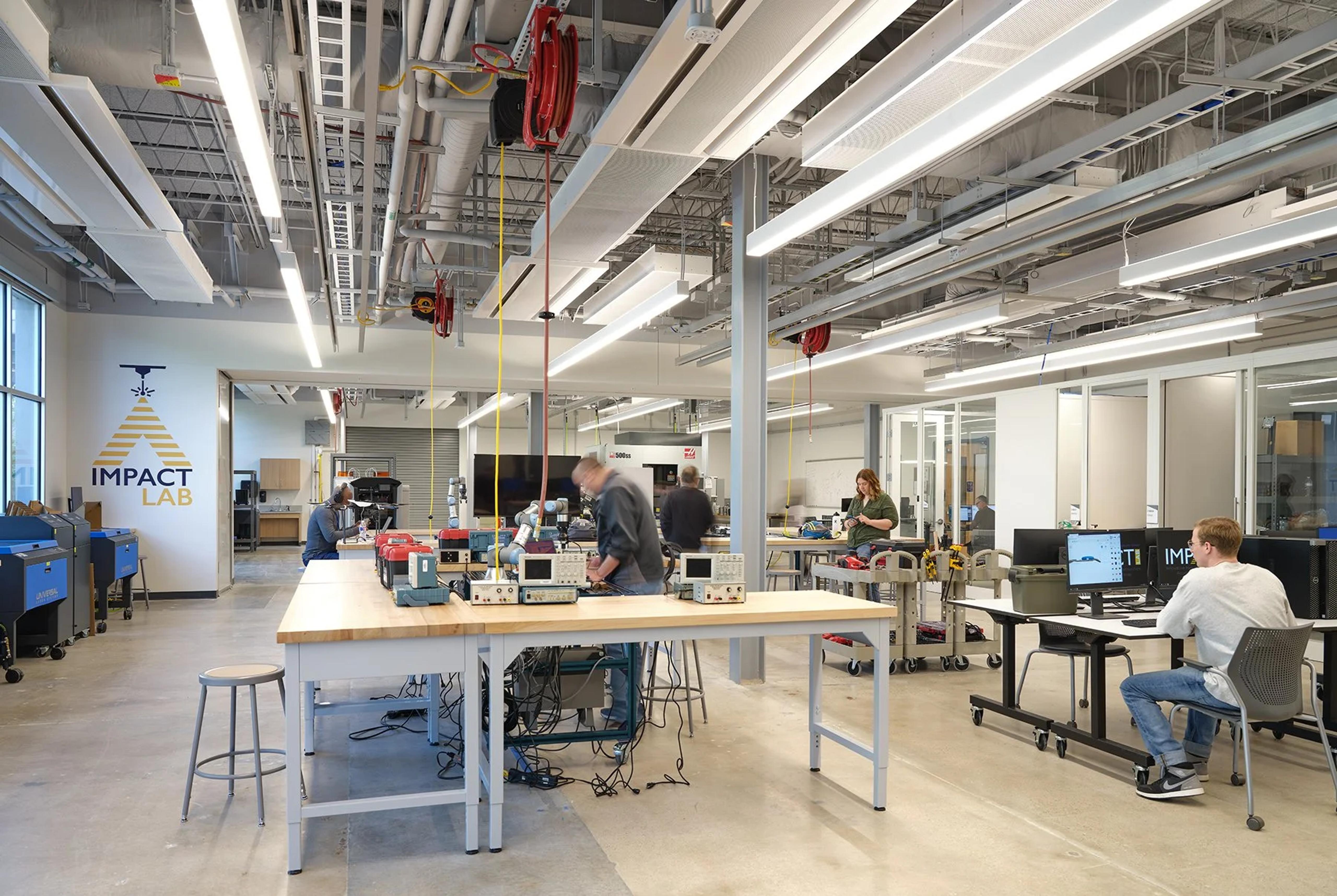 ACC Highland Campus IMPACT Advanced Manufacturing Lab