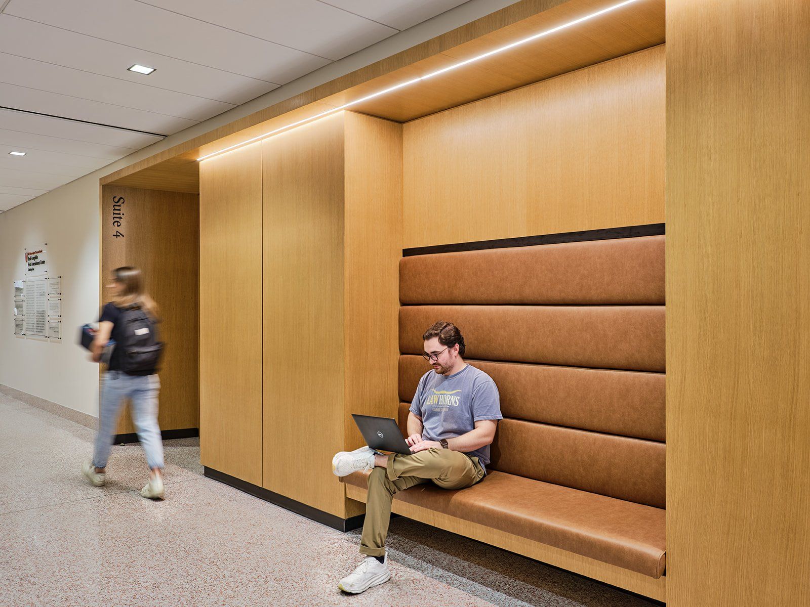 UT Law School Towne Hall Auditorium - Make it stand out