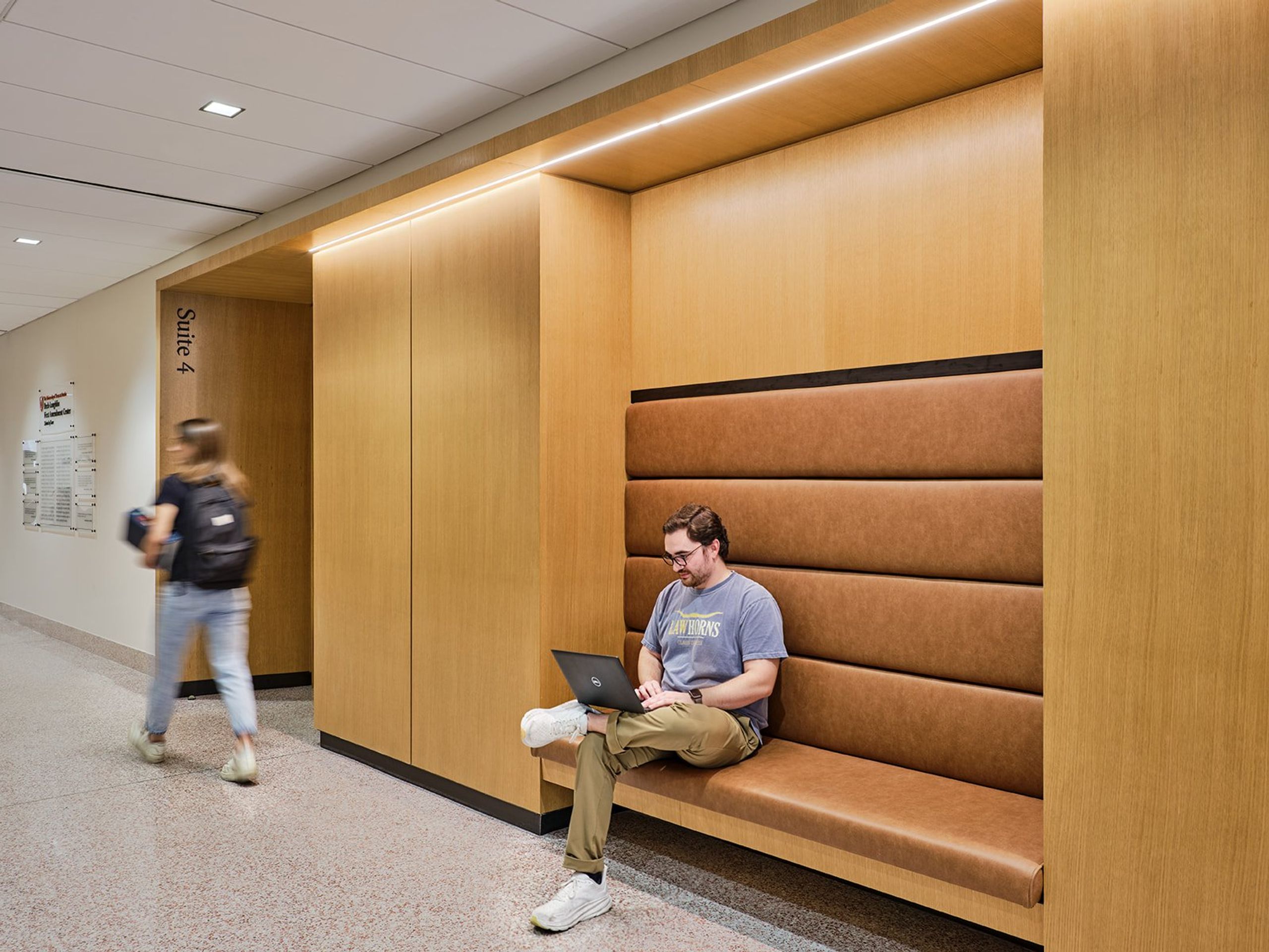 UT Law School Towne Hall Auditorium - Make it stand out