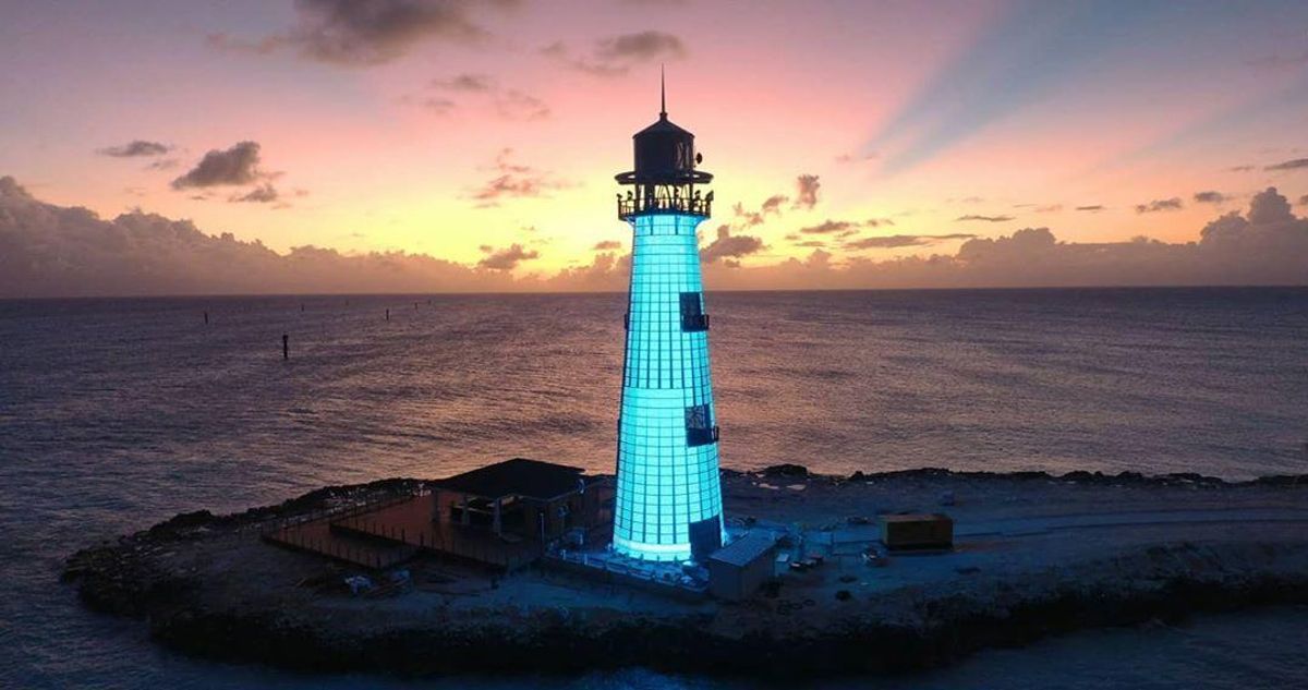 Ocean Cay Lighthouse