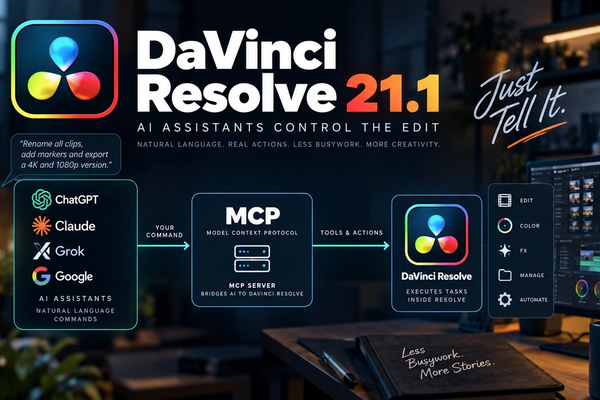 DaVinci Resolve 21.1 Is Quietly Turning AI Into Your Editing Assistant