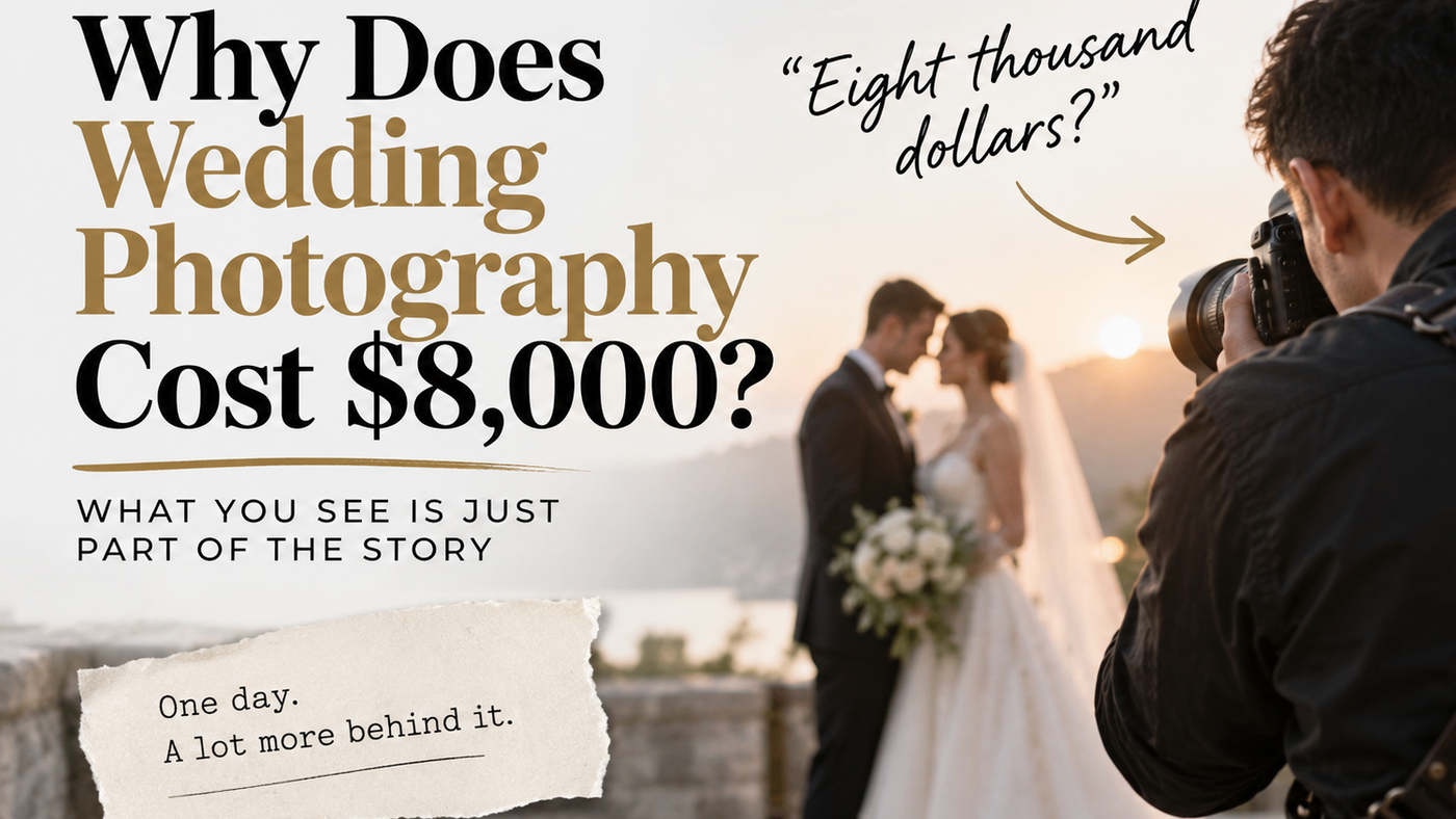 Why Does Wedding Photography Cost $8,000?