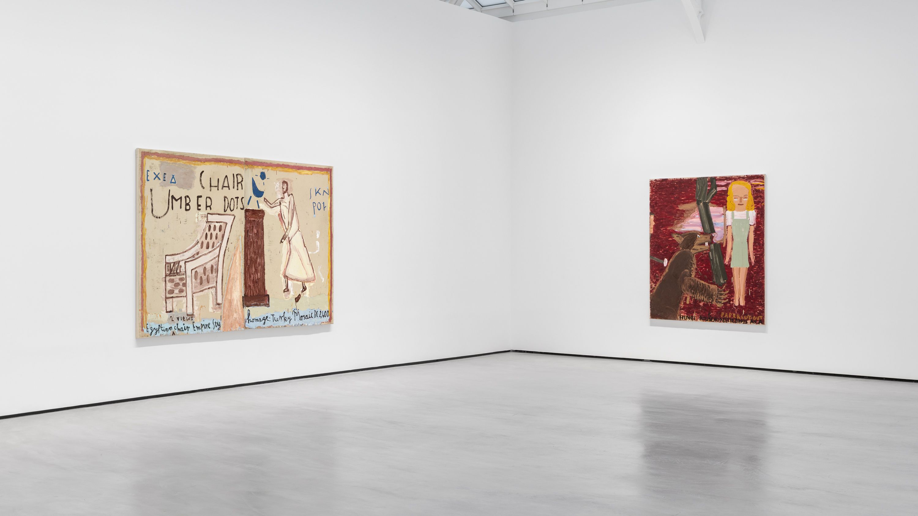 Rose Wylie: Henri, EgyptBette, Bear | Paris | April 2—May 23