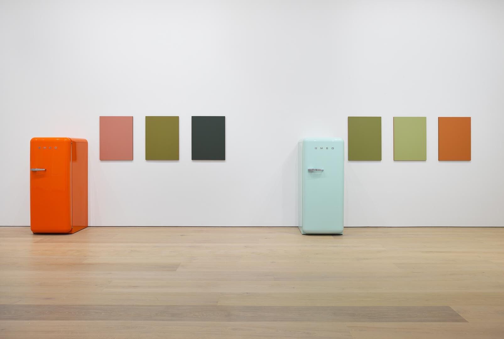An installation view an exhibition by Sherrie Levine, dated 2017.