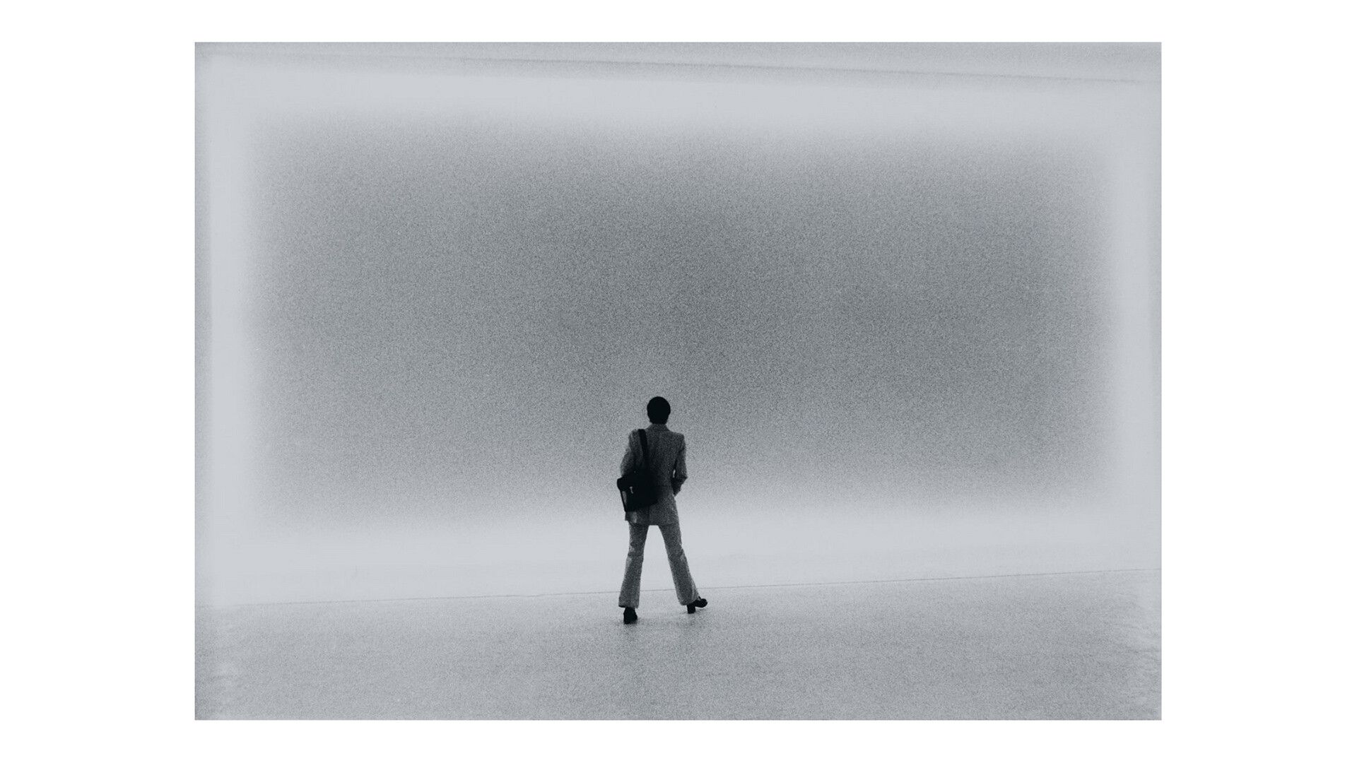 A photo of Amsterdam Stedelijk Museum Installation (Environmental Light), by Doug Wheeler, dated 1969.