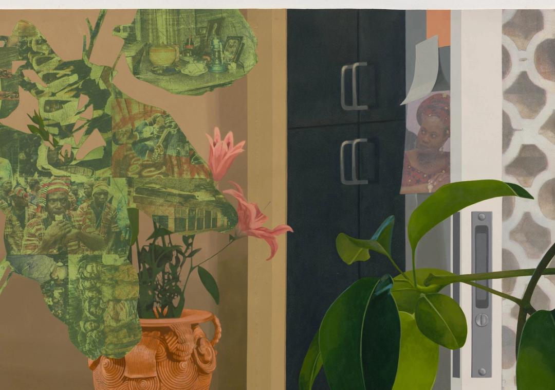 Njideka Akunyili Crosby: Still You Bloom in This Land of No Gardens ...