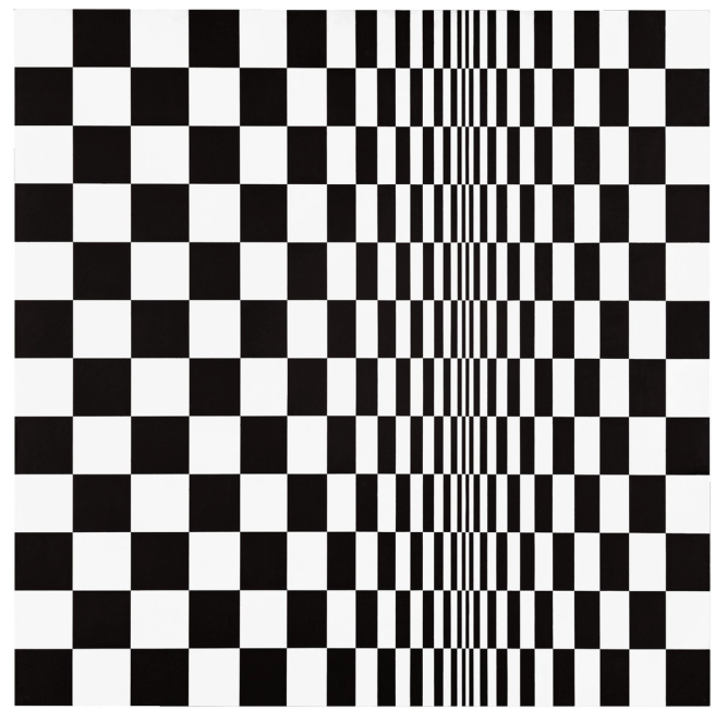 Bridget Riley: Movement in Squares, 1961 | David Zwirner