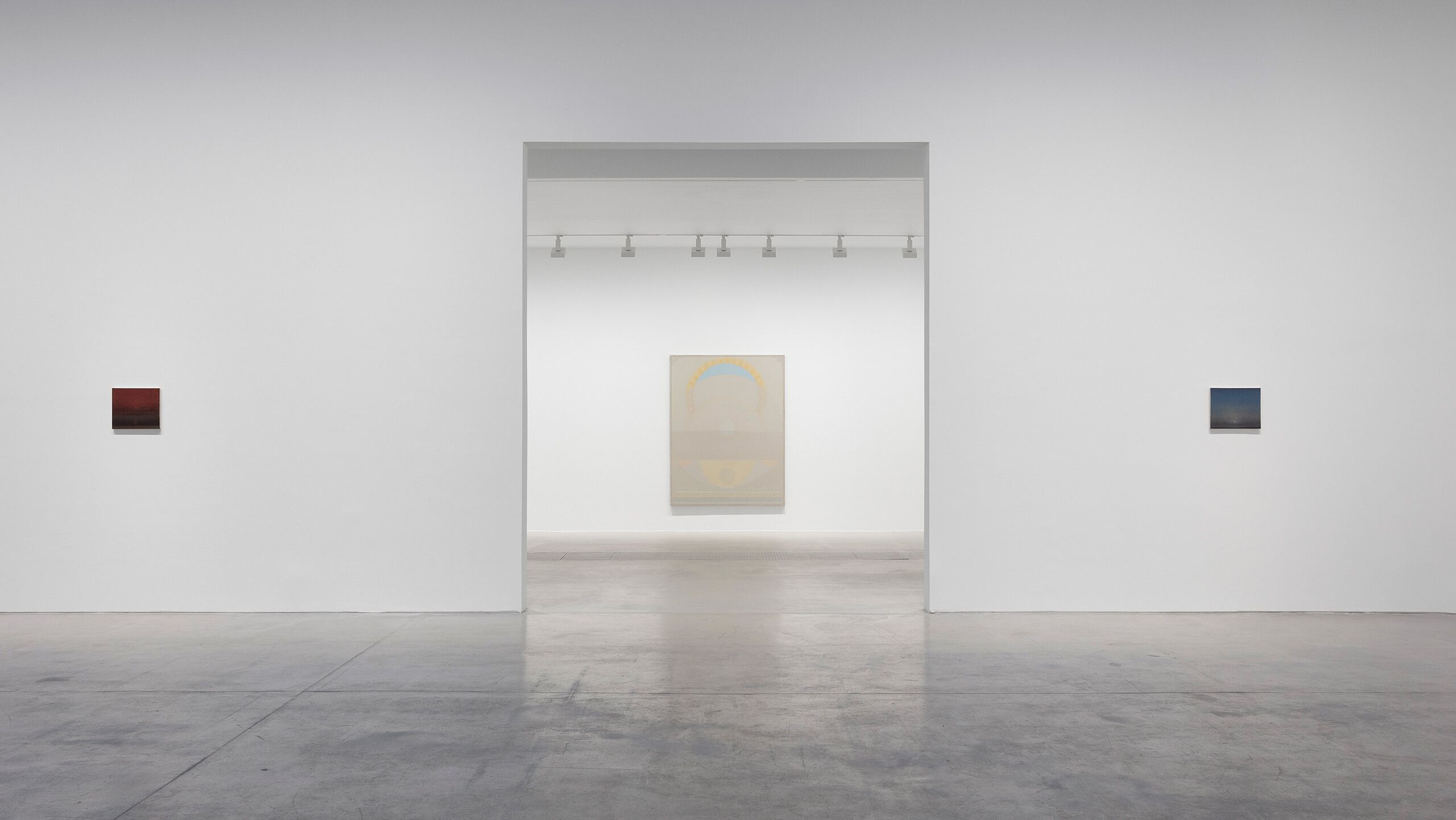 An installation view, Lucas Arruda: Assum Preto, David Zwirner, New York, dated 2022