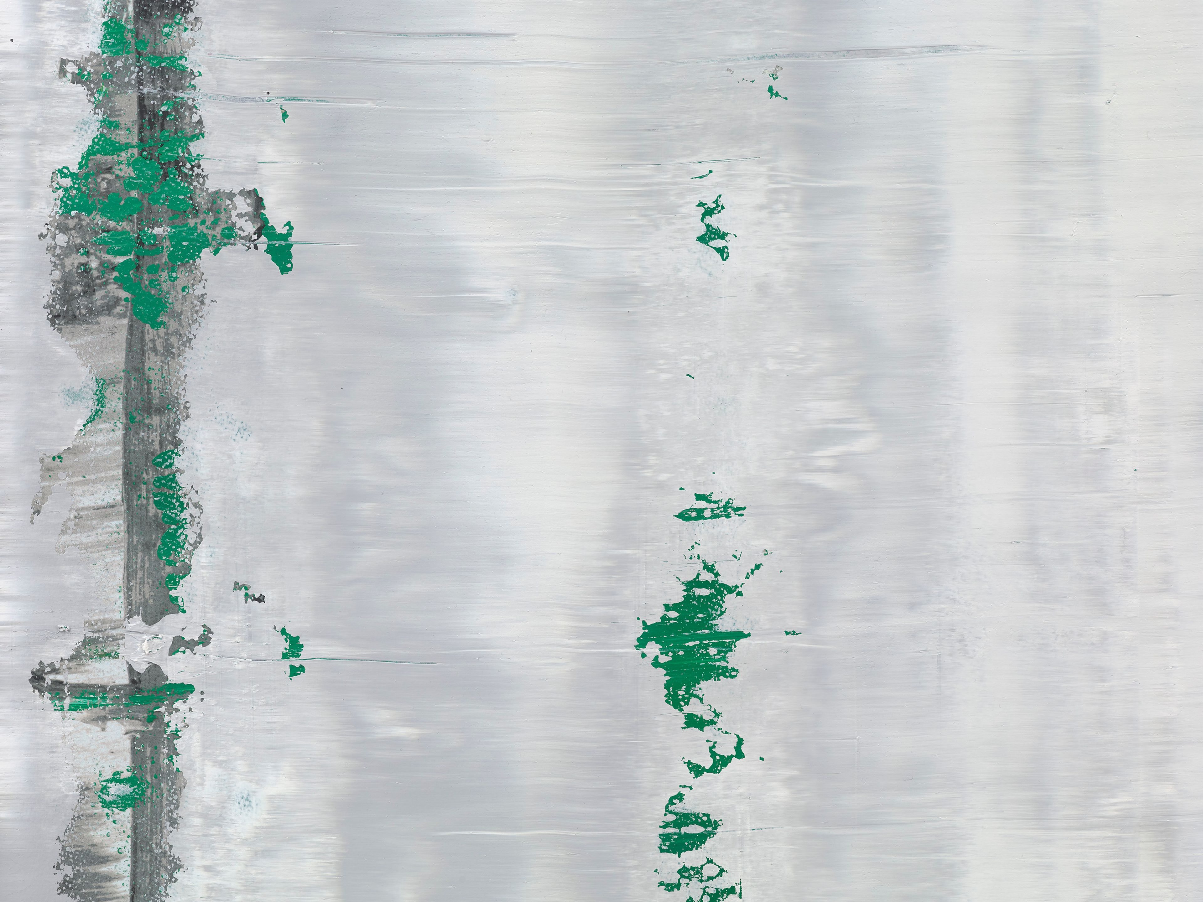A detail from a painting by Gerhard Richter, titled Abstraktes Bild (Abstract Painting), dated 2006.