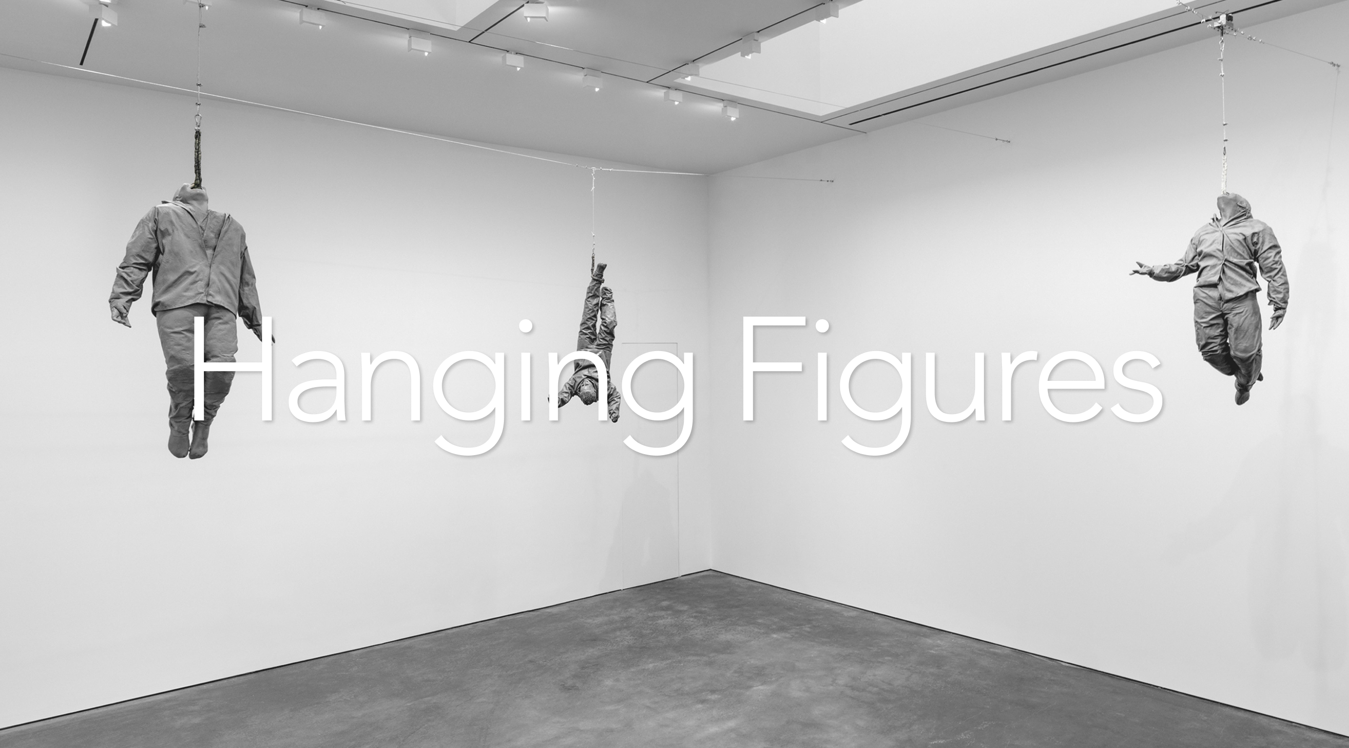 Hero image of Hanging Figures as part of Juan Muñoz: Seven Rooms