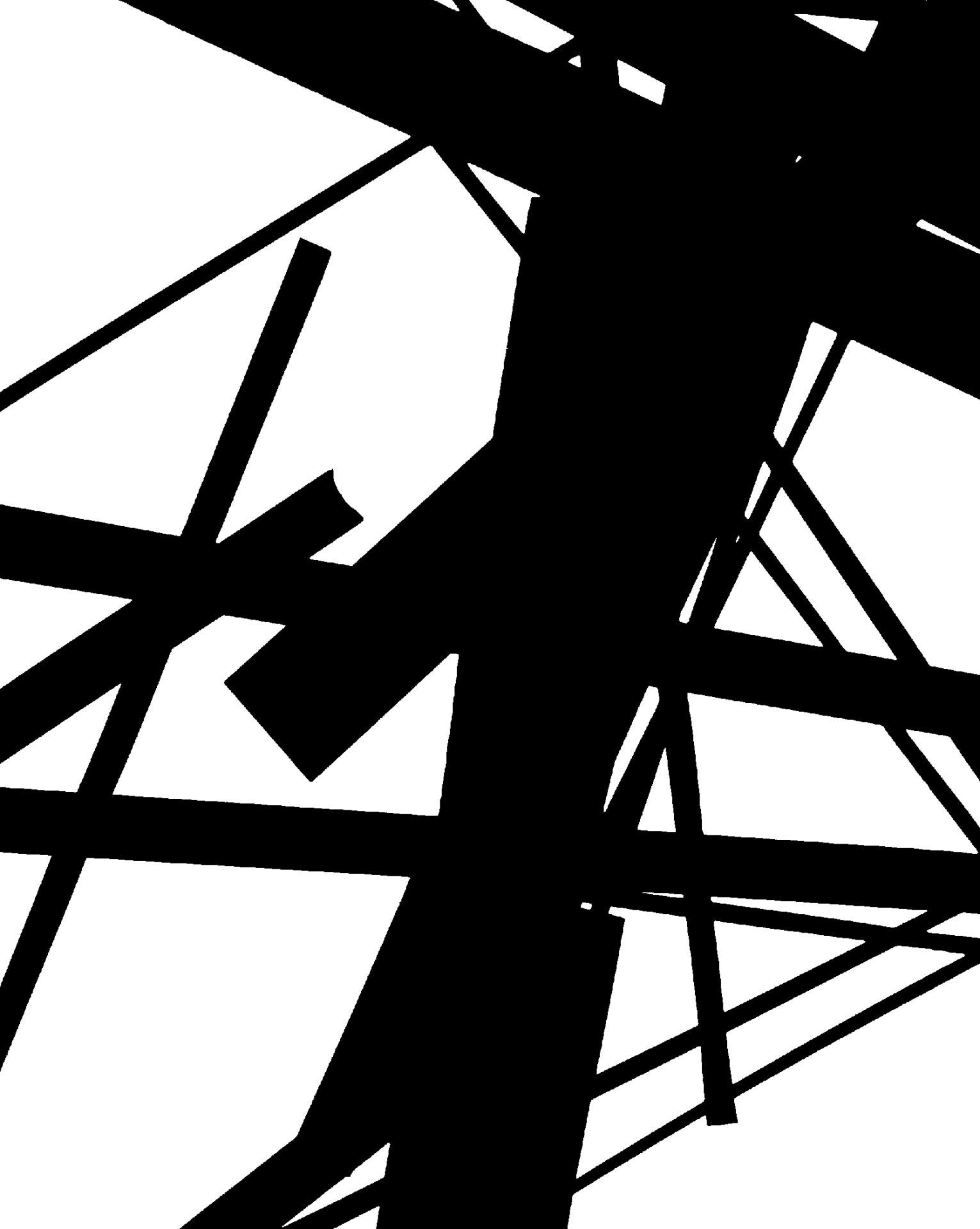 A gelatin silver print by James Welling, titled #23, dated 1983.