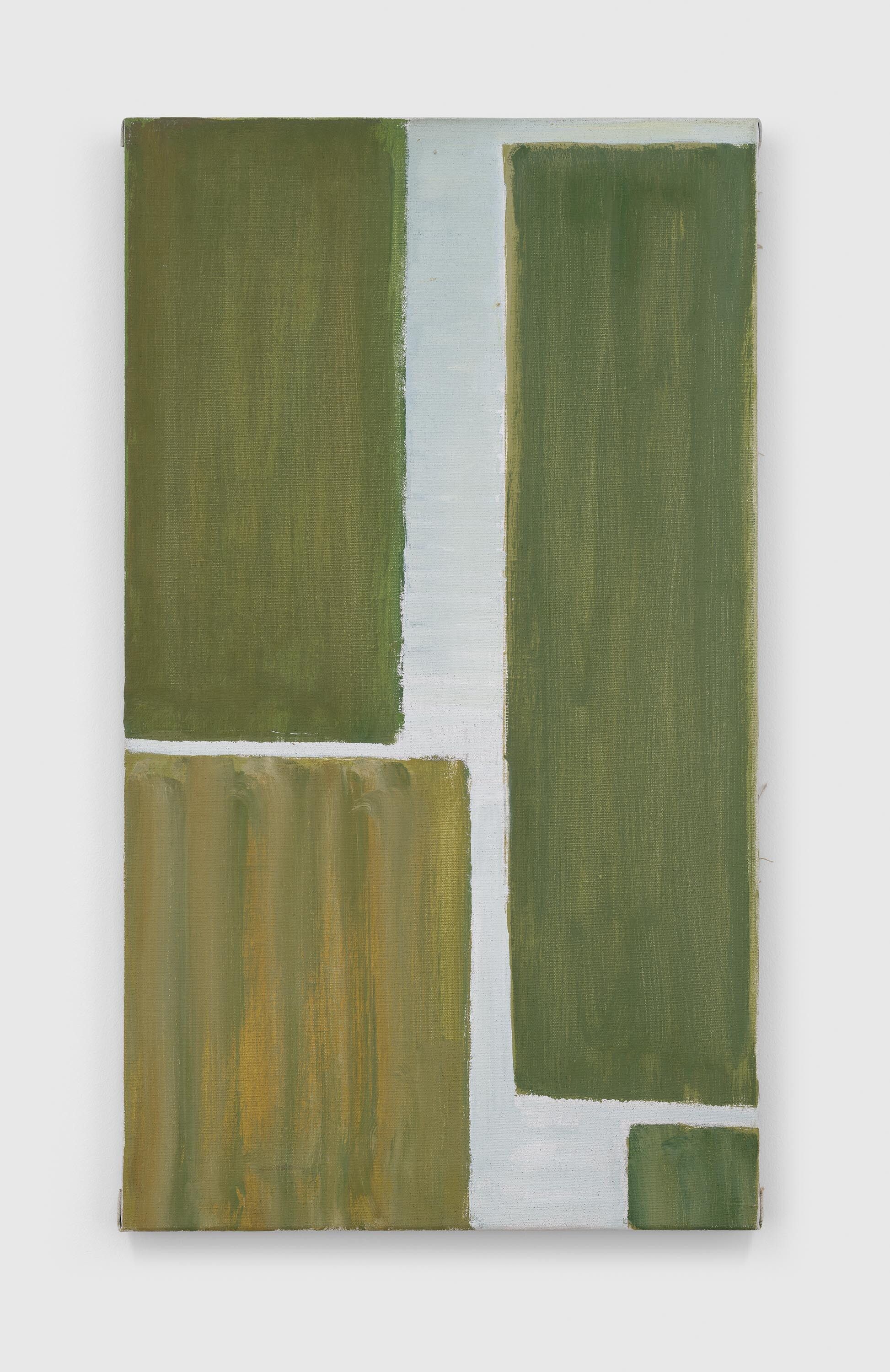 A painting by Raoul De Keyser, titled Hayward I, dated 1993.