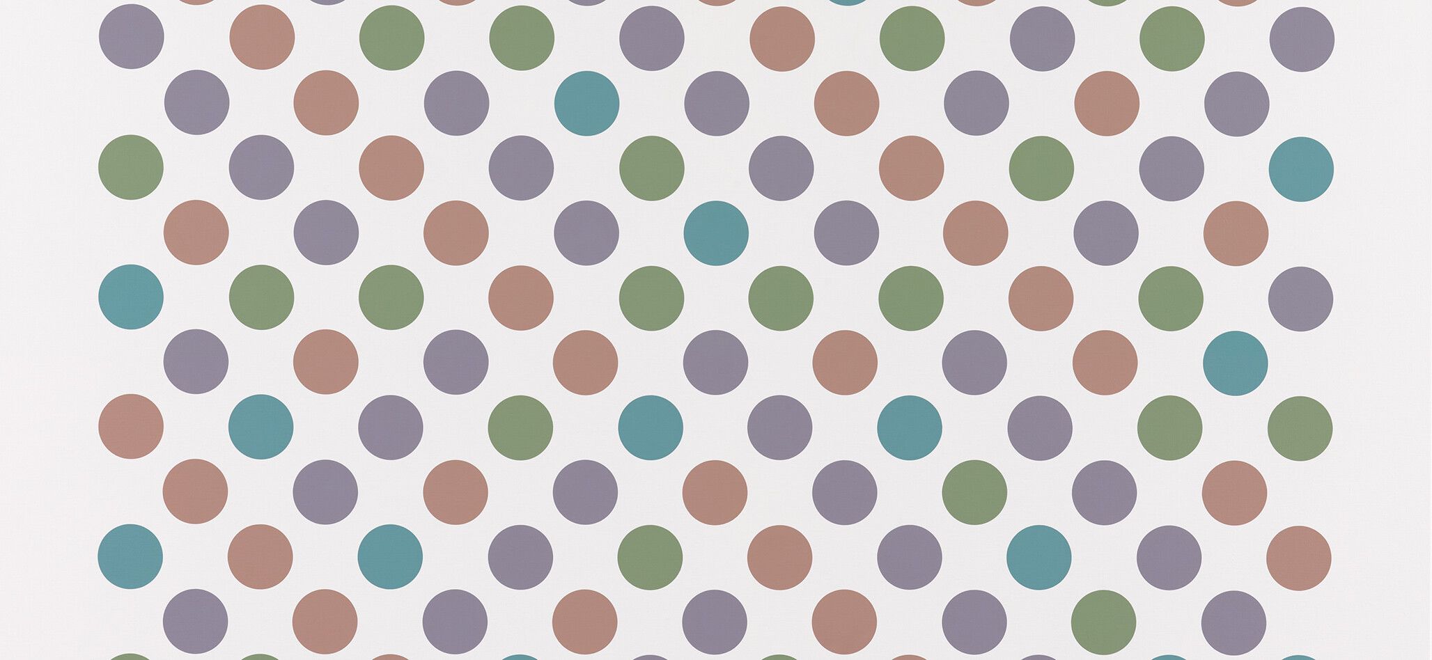 A detail from a work by Bridget Riley, titled Measure for Measure 45, dated 2020.