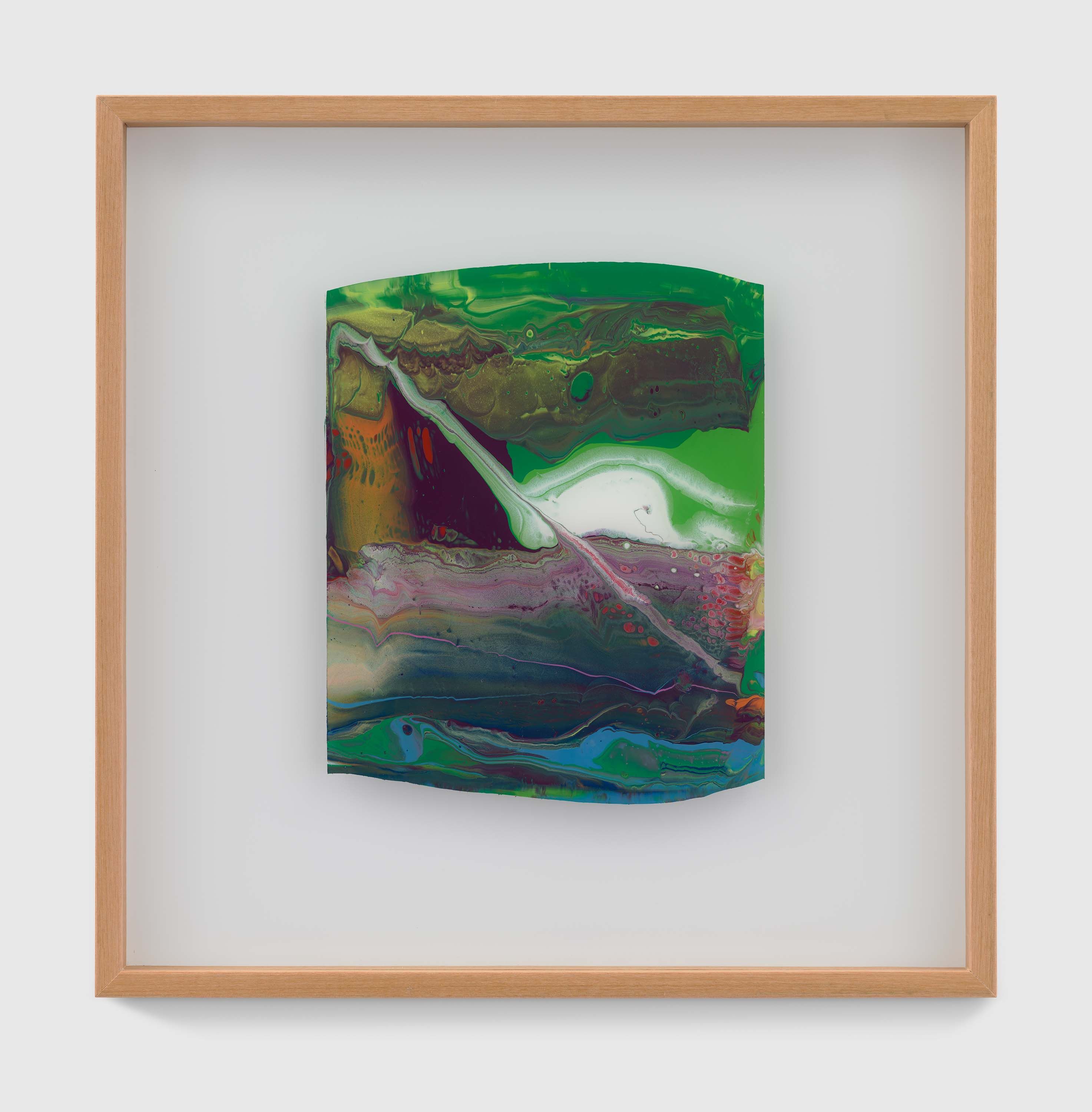 A painting by Gerhard Richter, titled Abdallah (Abdallah), dated 2010.