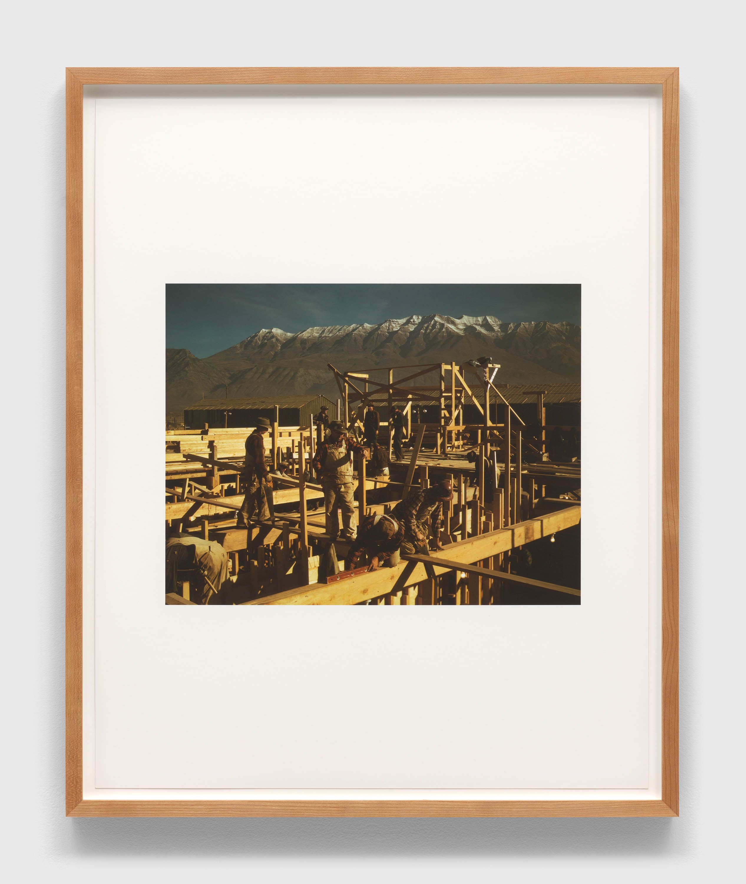 A photograph by Sherrie Levine, titled After Feininger: 1-11, dated 2021.