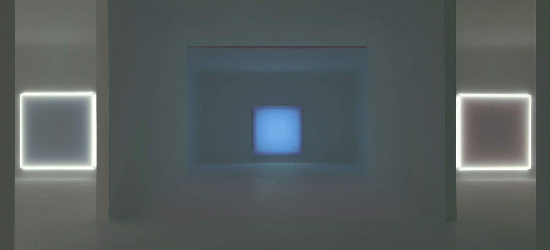 Installation view of the exhibition, Encasements, at David Zwirner Gallery in New York, dated 2016.