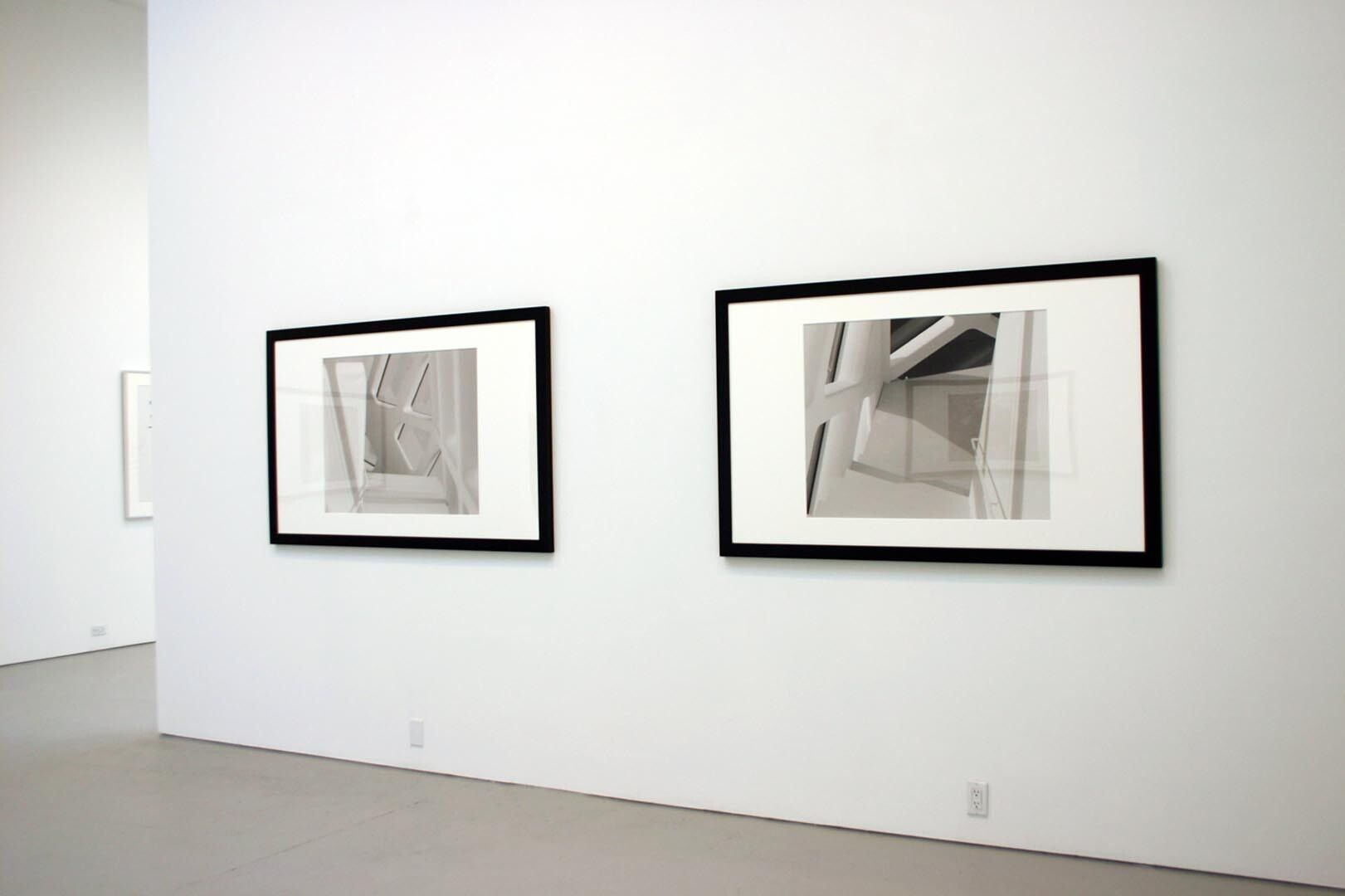An installation view of the exhibition James Welling: New Work, at David Zwirner New York, dated 2005.