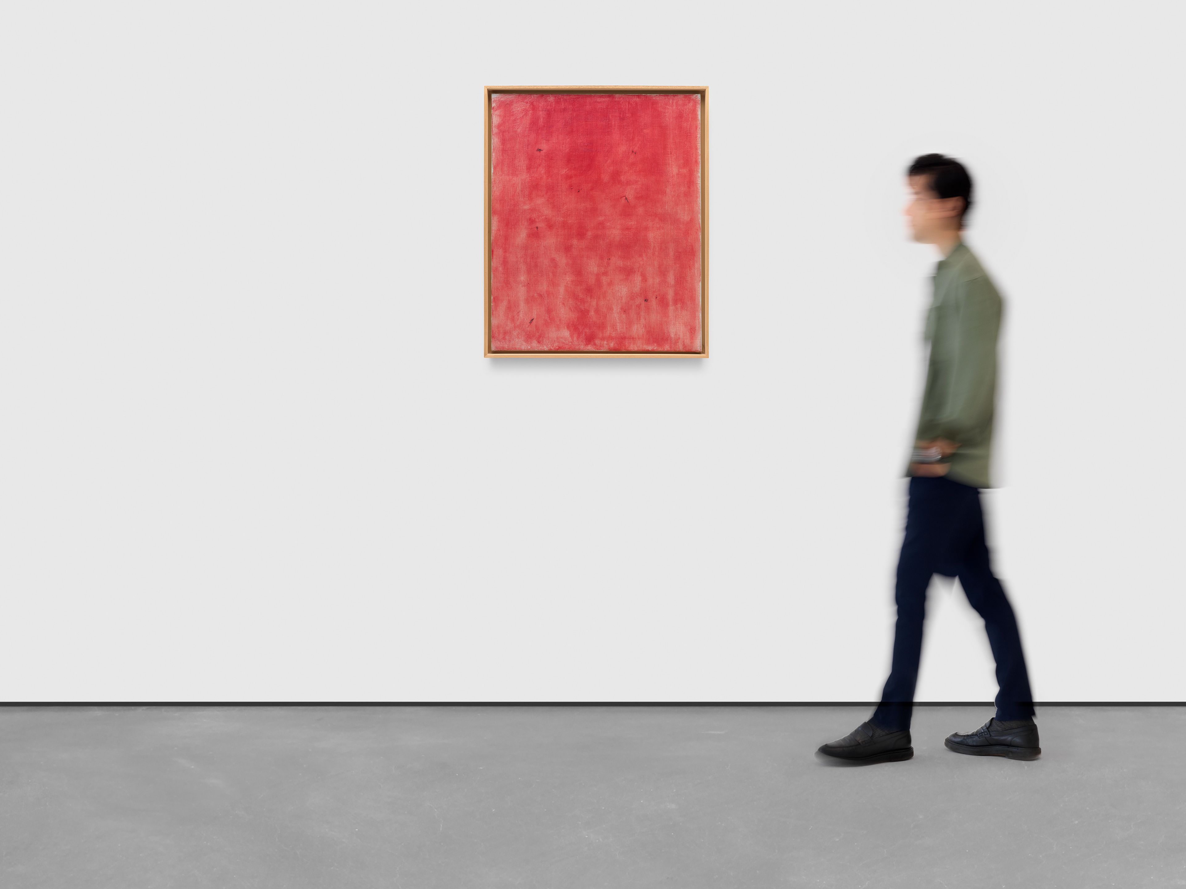 A painting by Raoul De Keyser, titled Avondrood, dated 1992.
