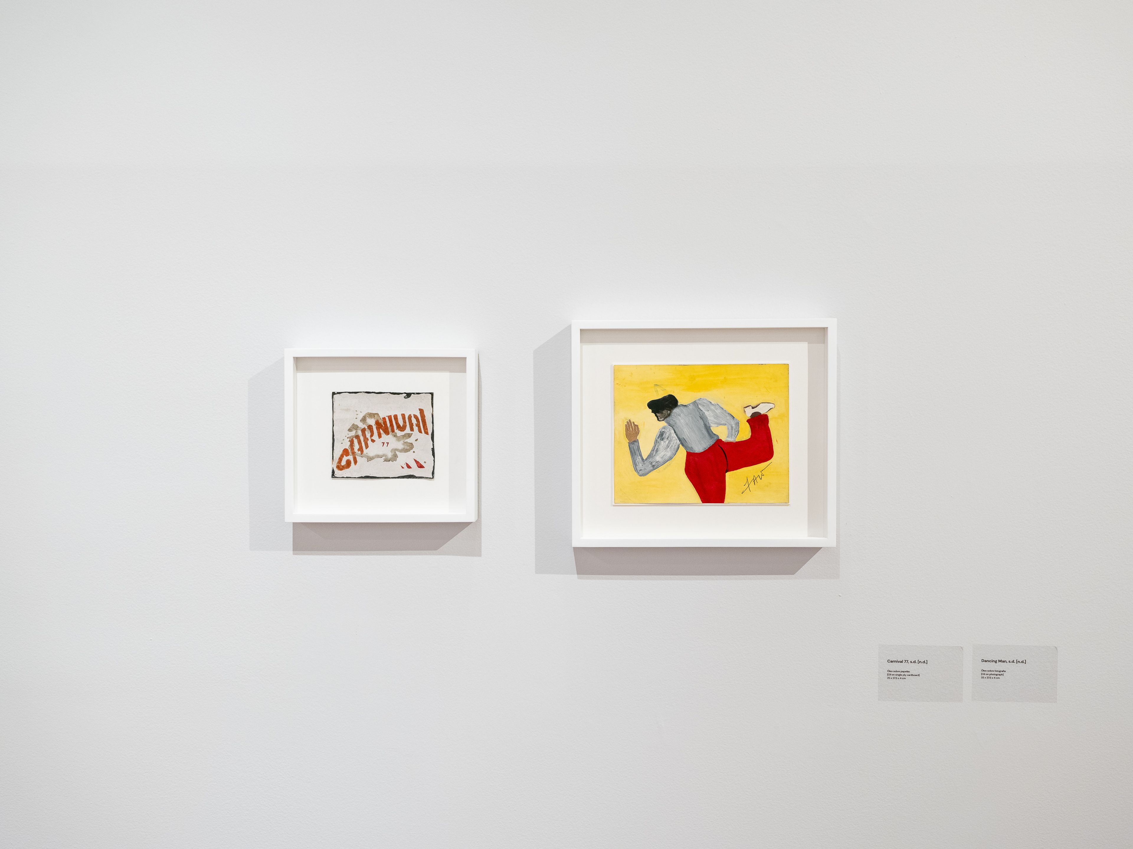 Installation view of the exhibition Frank Walter: The Philosophy of Color at the Museum of Contemporary Art of Bahia, located in Salvador, Brazil, dated 2026–2027.