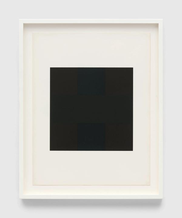 Ad Reinhardt — Number 10 from 10 Screenprints