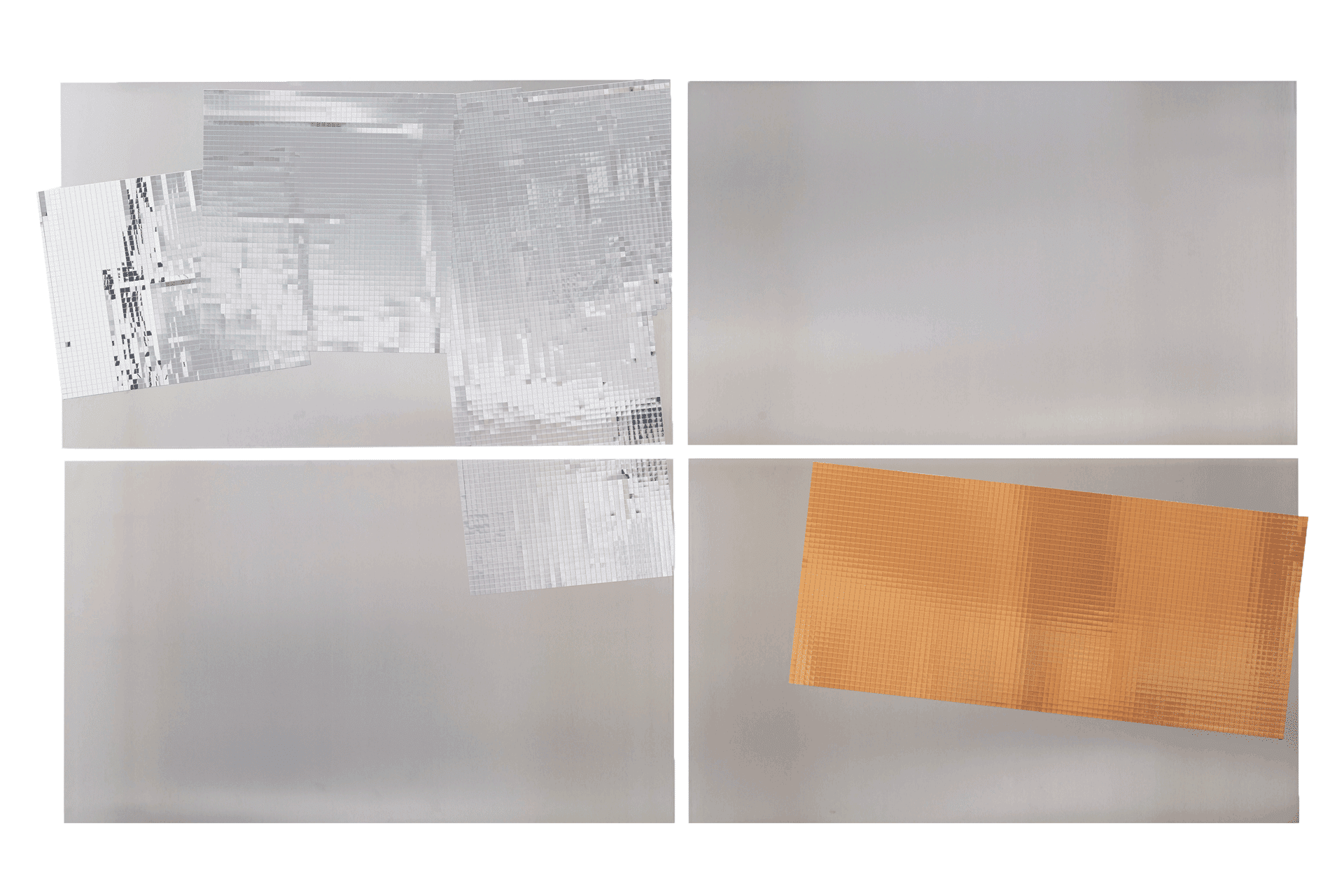 An untitled sculpture by Isa Genzken, dated 2015.