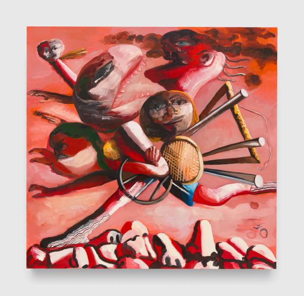 Dana Schutz — The Chase