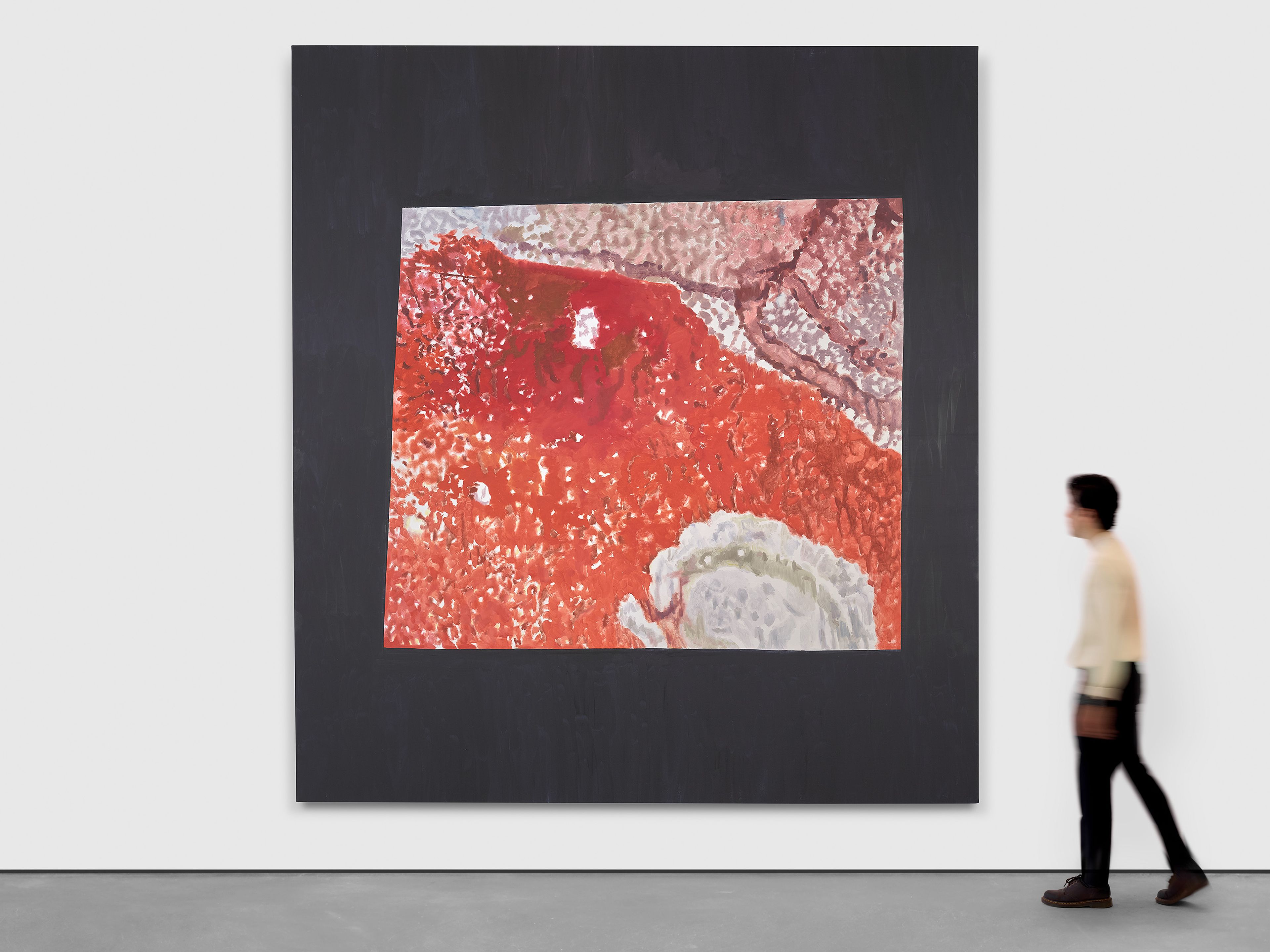 A painting by Luc Tuymans, titled Illumination II, dated 2025.